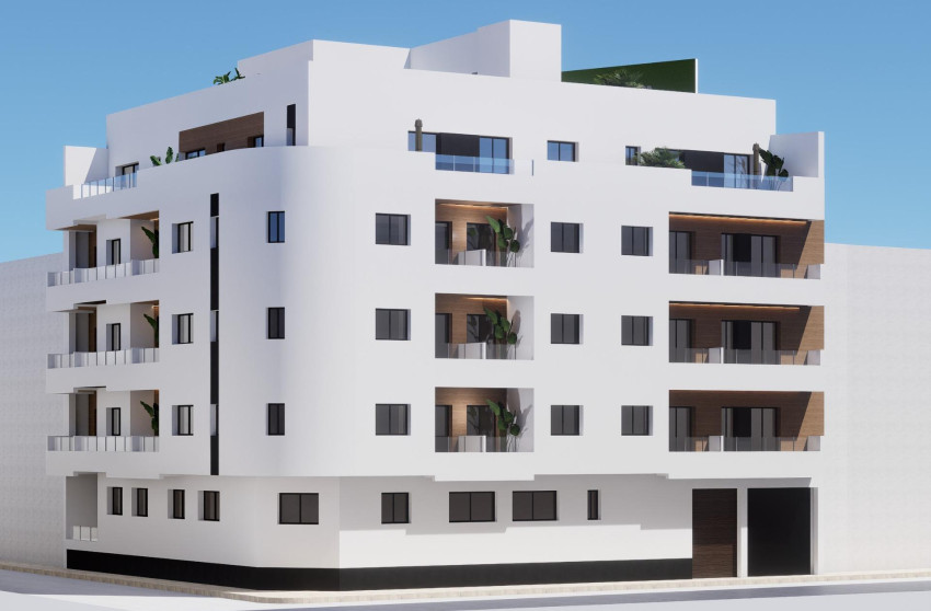 Nouvelle construction - Appartement -
Torrevieja - pueblo