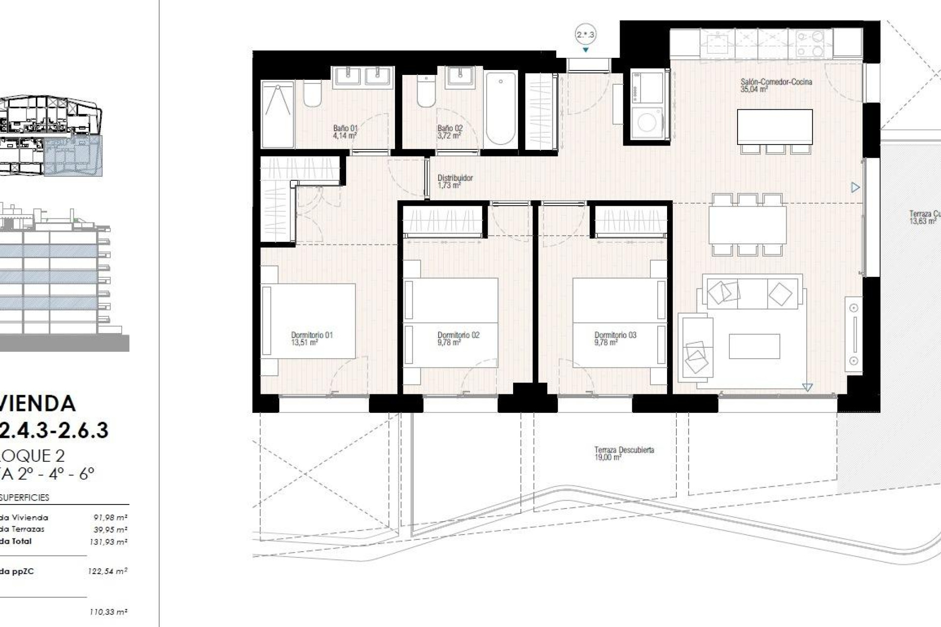 Nouvelle construction - Appartement -
Villajoyosa - Playa del Torres