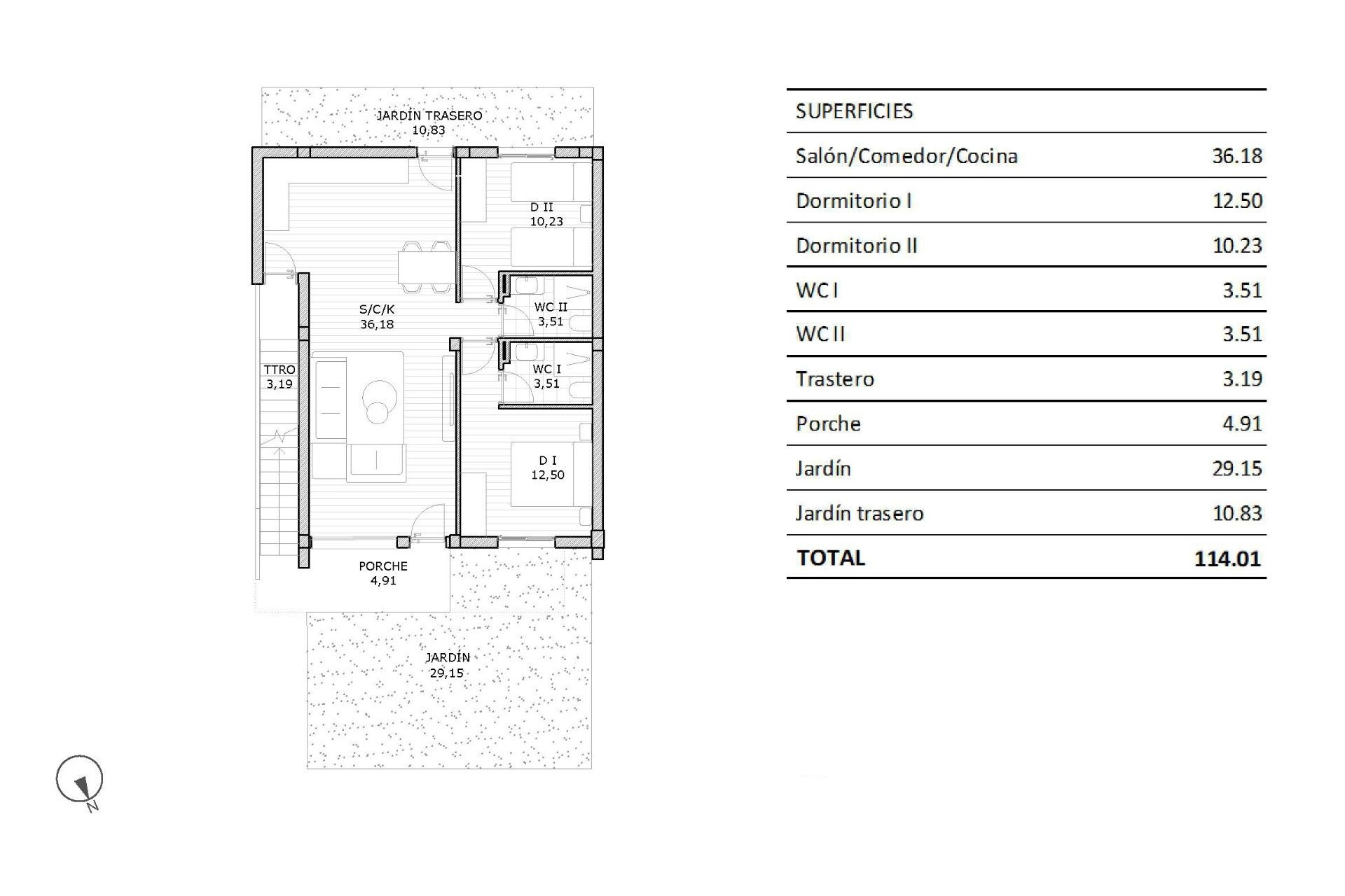 Nouvelle construction - Bungalow -
San Miguel de Salinas - Pueblo