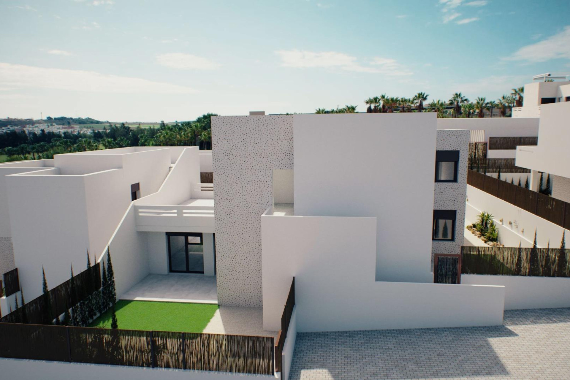 Nouvelle construction - Maison mitoyenne -
Algorfa - La Finca Golf