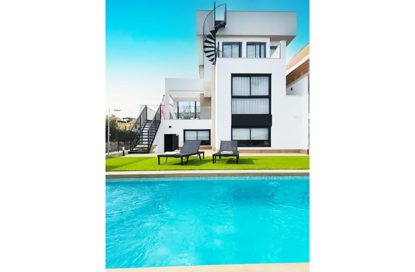 Nouvelle construction - Maison mitoyenne -
Algorfa