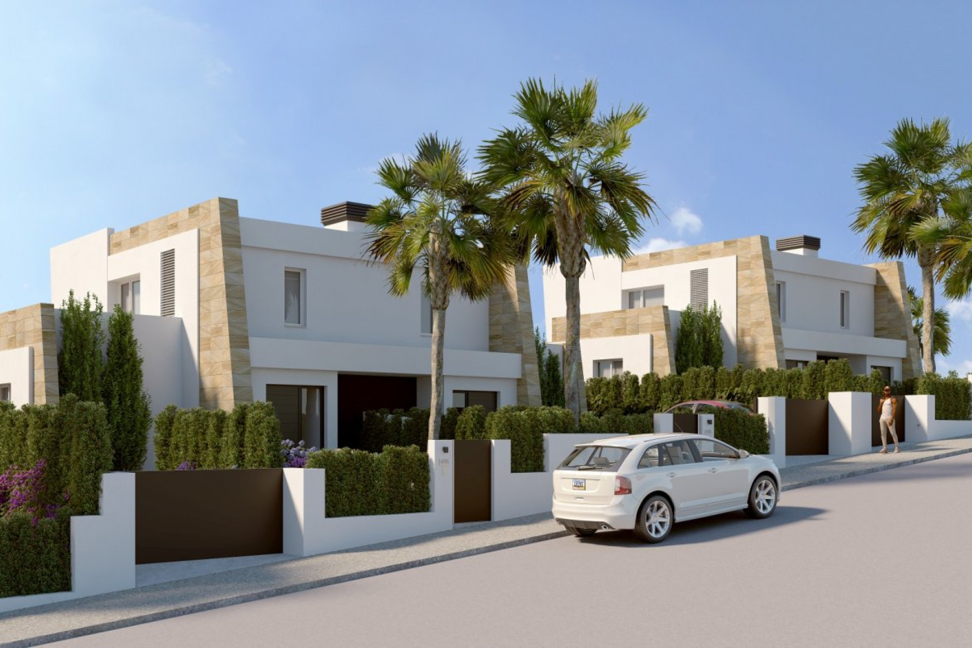 Nouvelle construction - Maison mitoyenne -
Algorfa