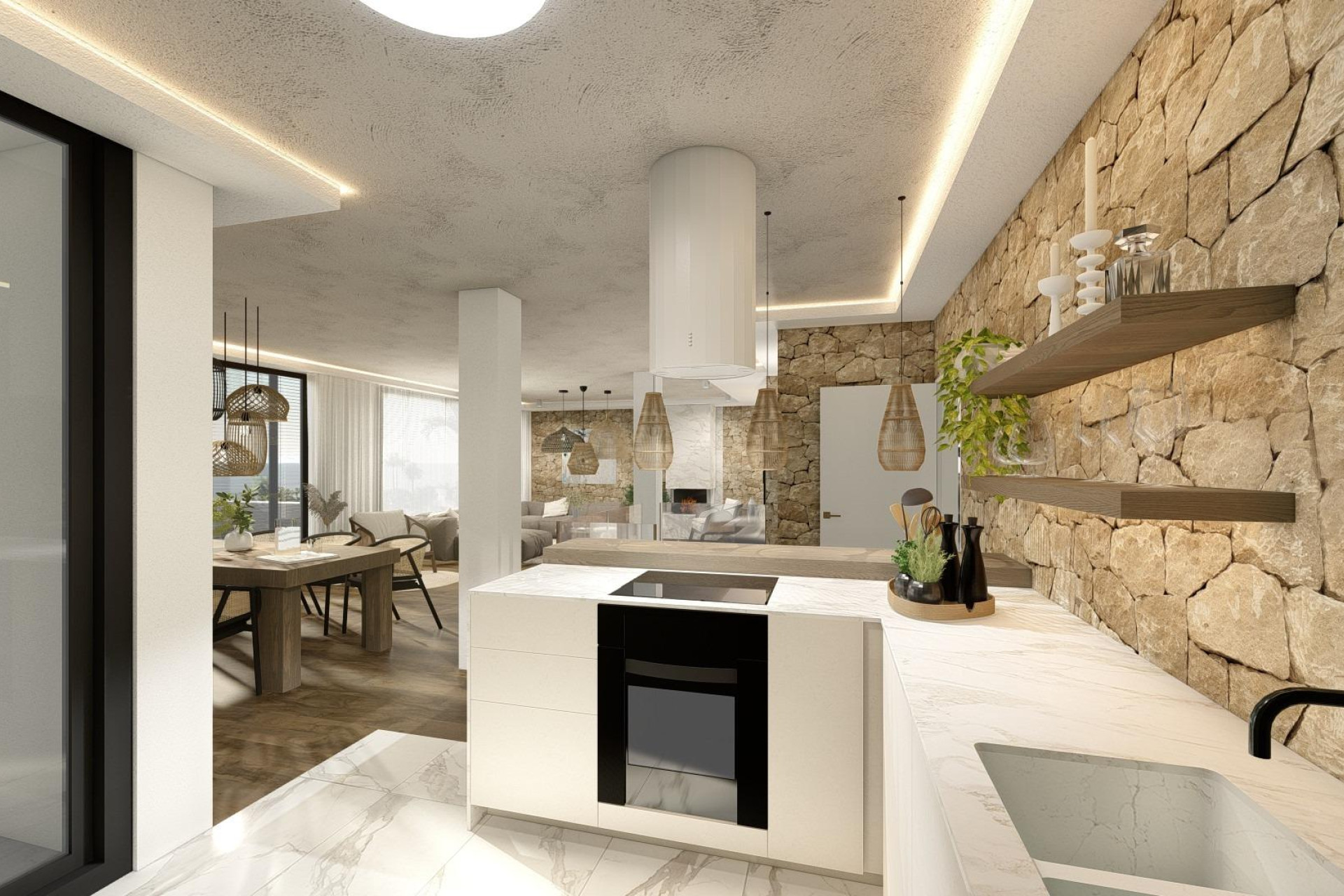 Nouvelle construction - Maison mitoyenne -
Altea - Sierra de Altea