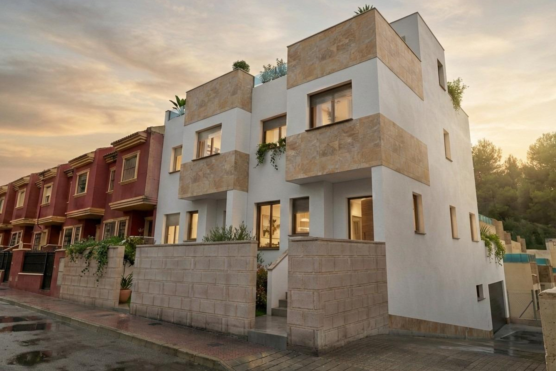 Nouvelle construction - Maison mitoyenne -
Bigastro - pueblo