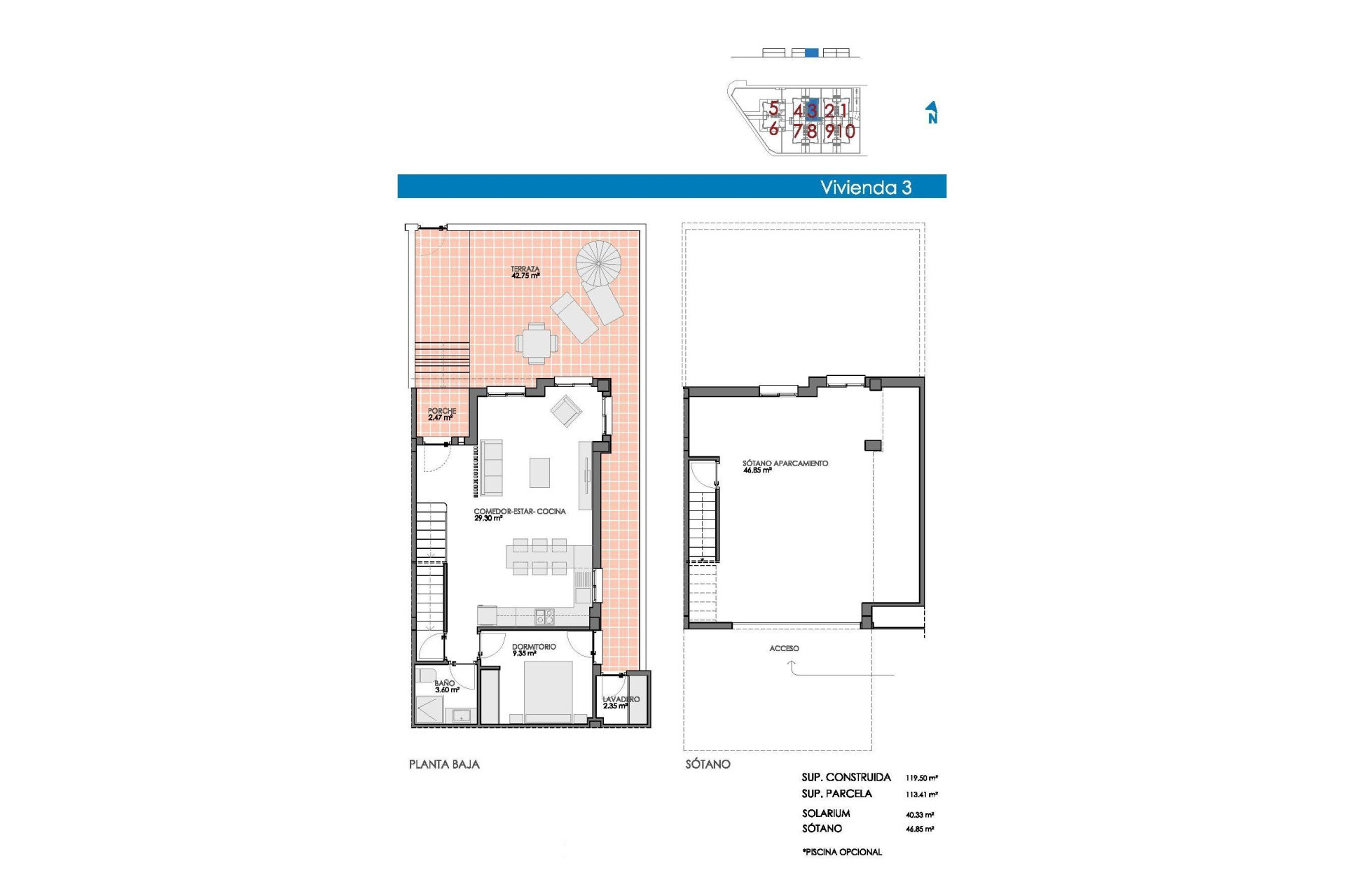 Nouvelle construction - Maison mitoyenne -
Bigastro - pueblo