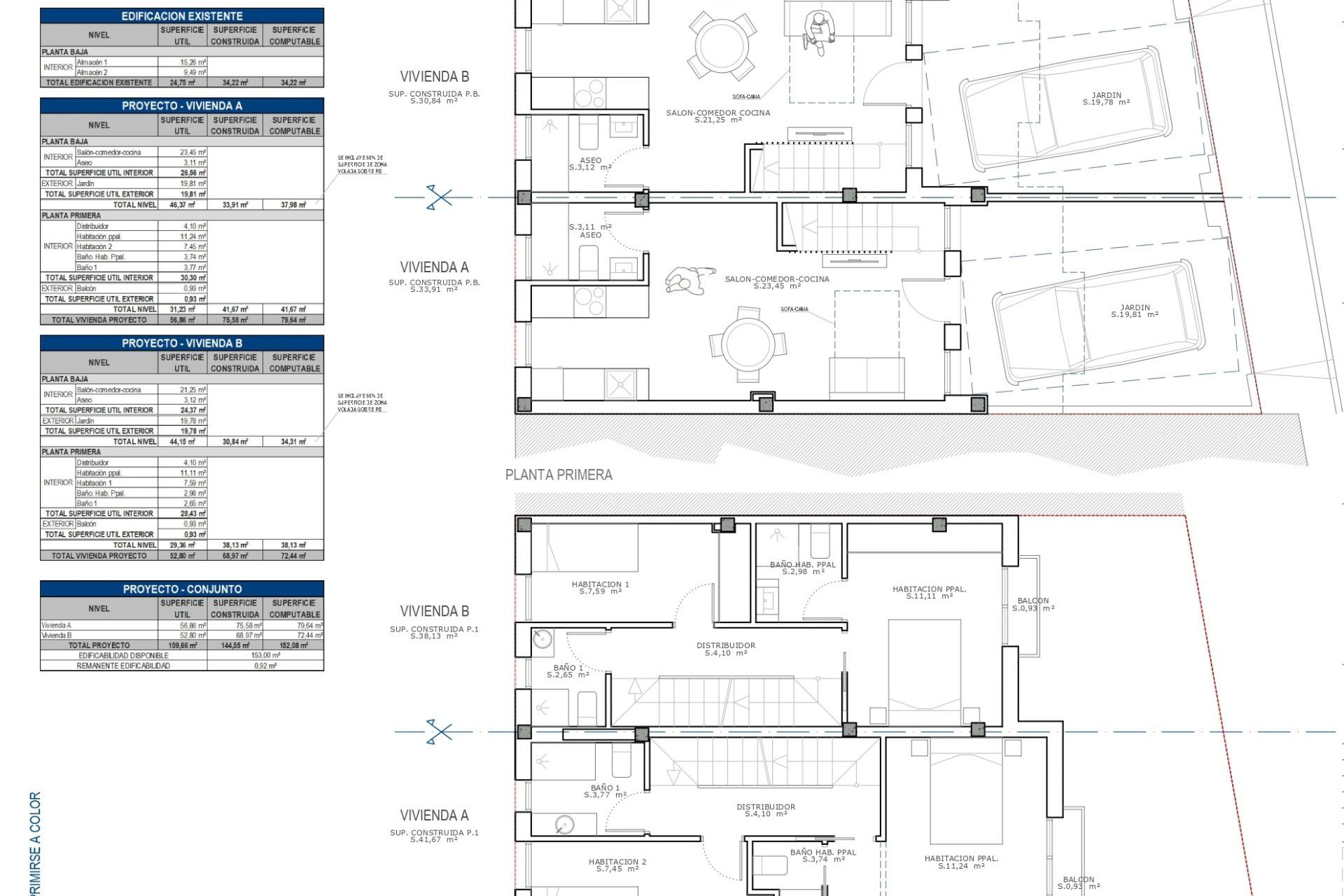 Nouvelle construction - Maison mitoyenne -
Cartagena - La Azohía