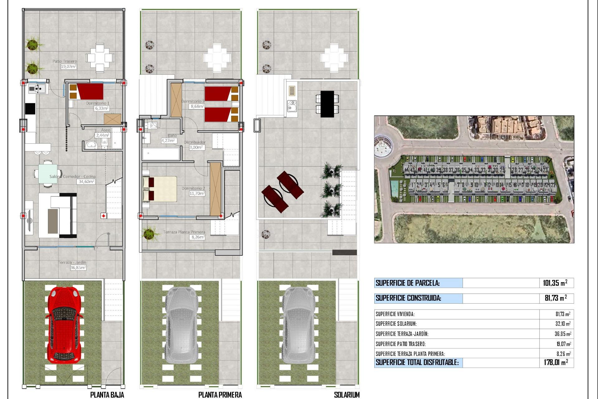 Nouvelle construction - Maison mitoyenne -
Cox - Sin Zona