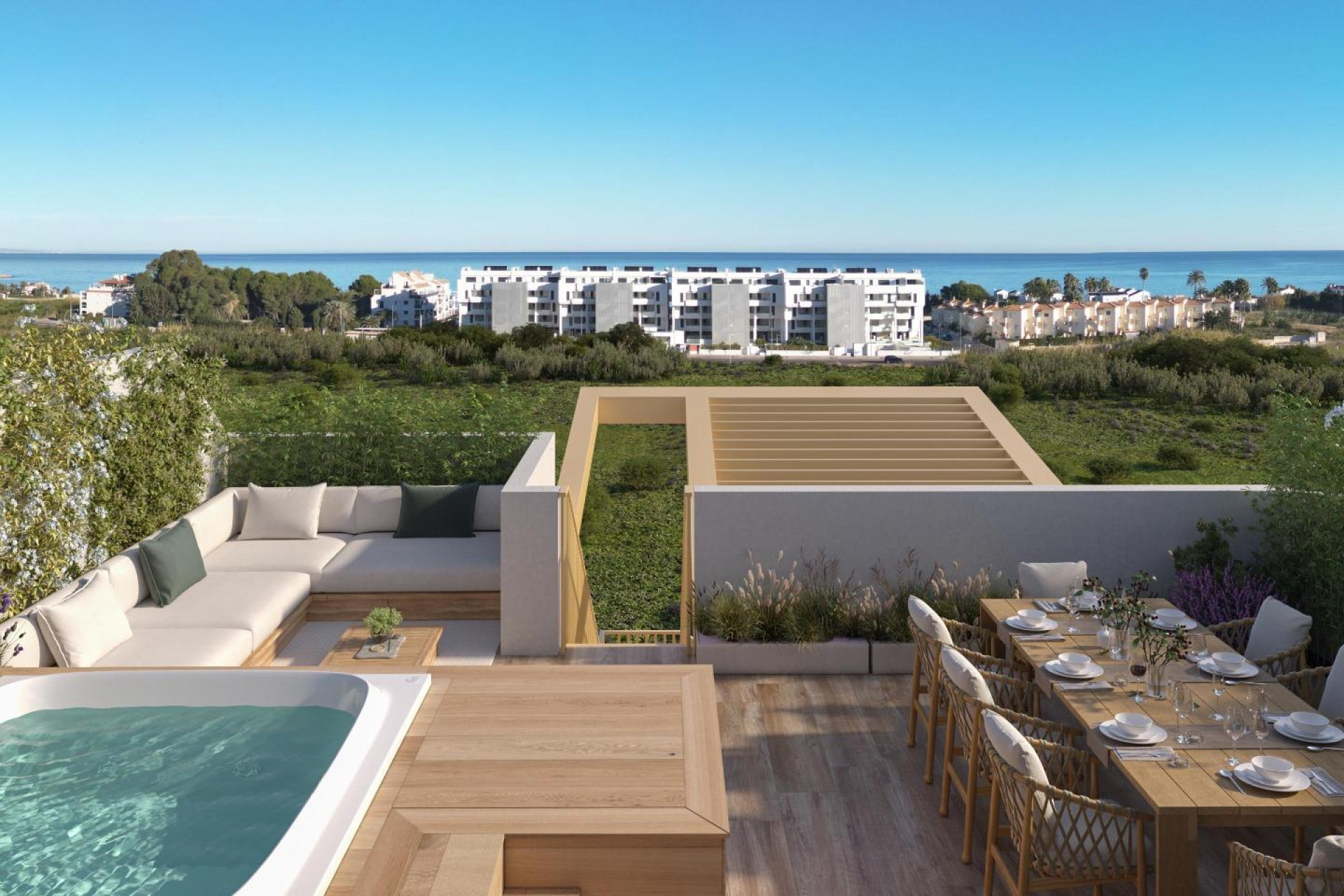 Nouvelle construction - Maison mitoyenne -
El Verger - Zona De La Playa