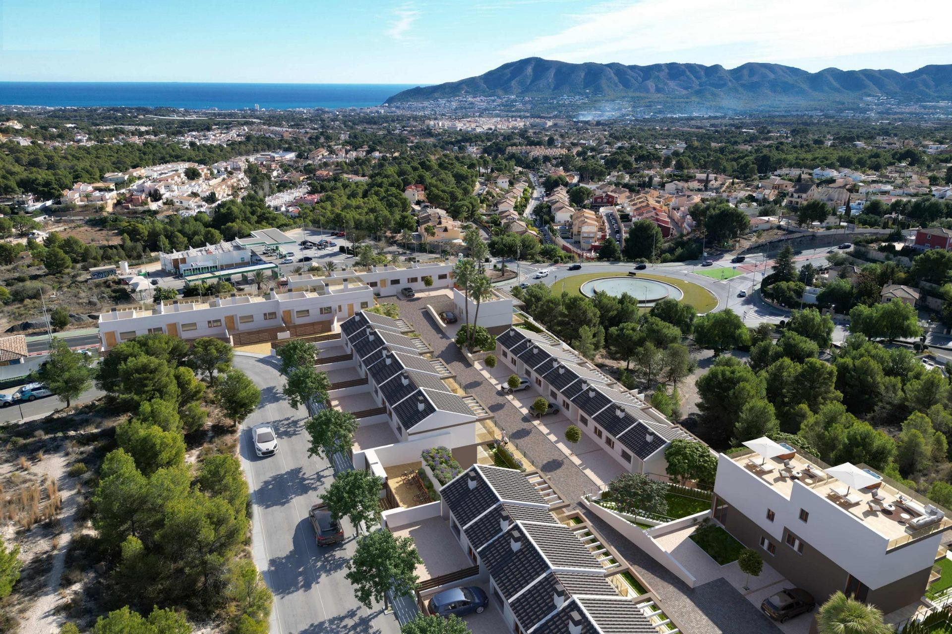 Nouvelle construction - Maison mitoyenne -
La Nucía - Nou Espai