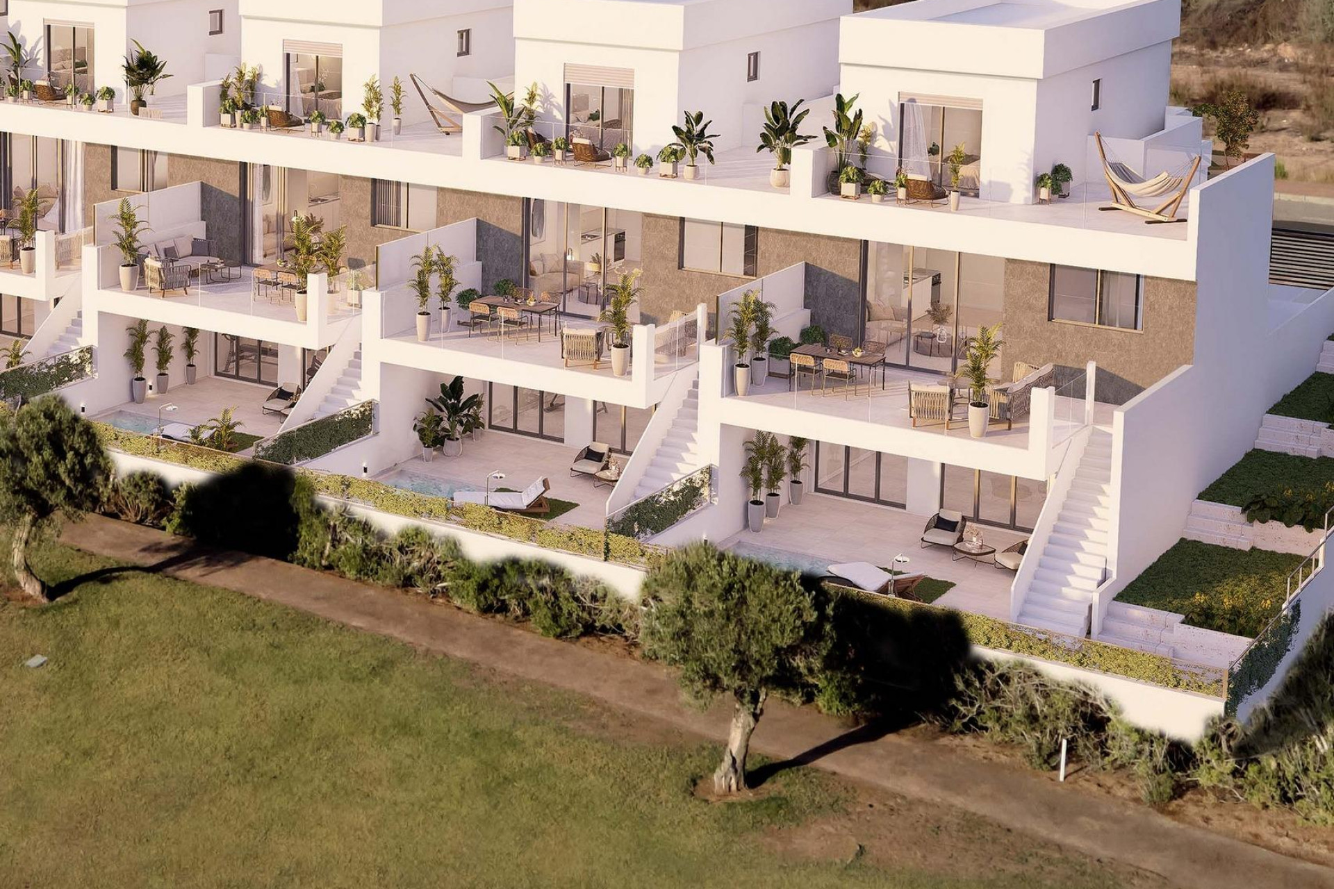 Nouvelle construction - Maison mitoyenne -
Los Alcazares - Serena Golf