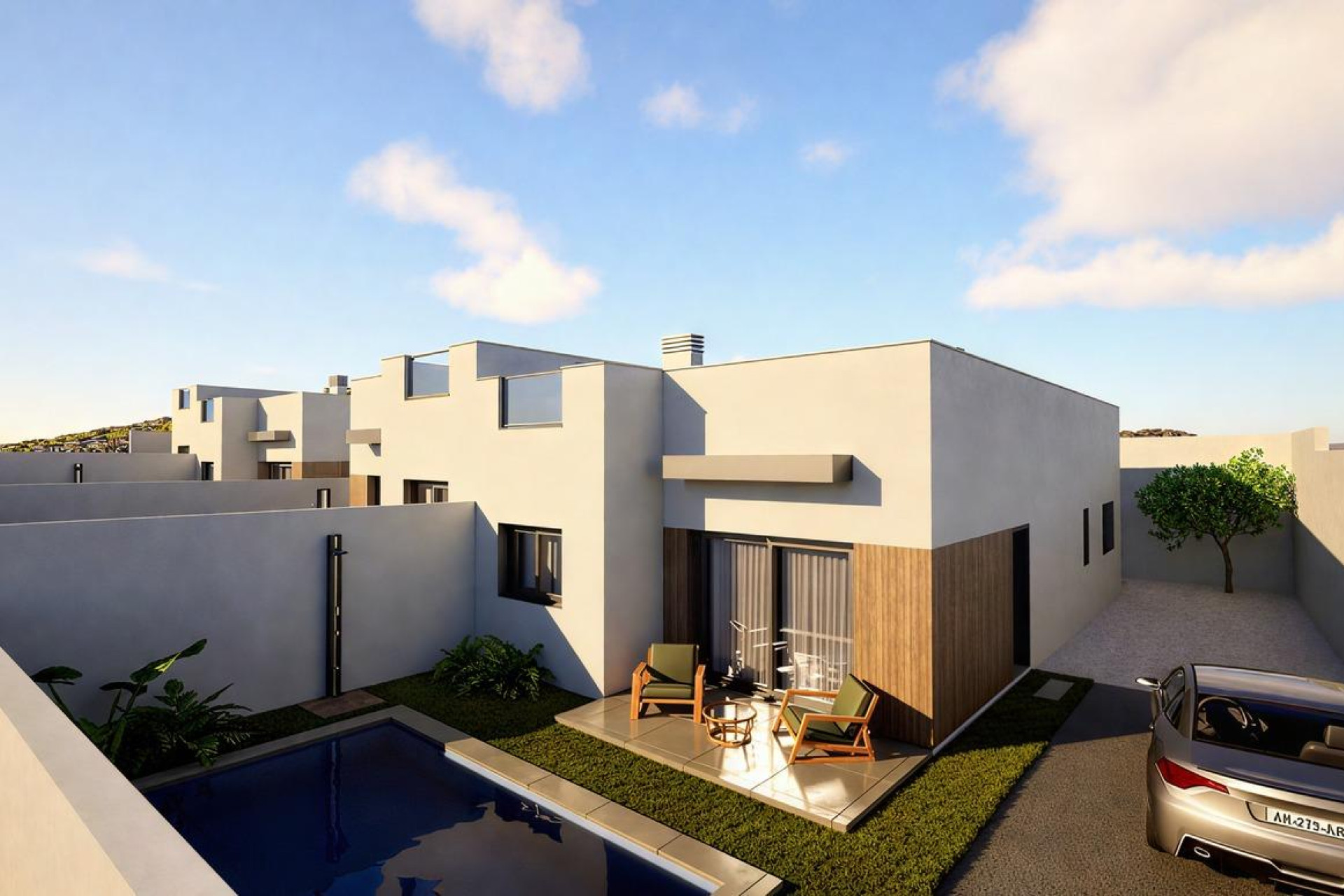 Nouvelle construction - Maison mitoyenne -
Mazarron - Country Club