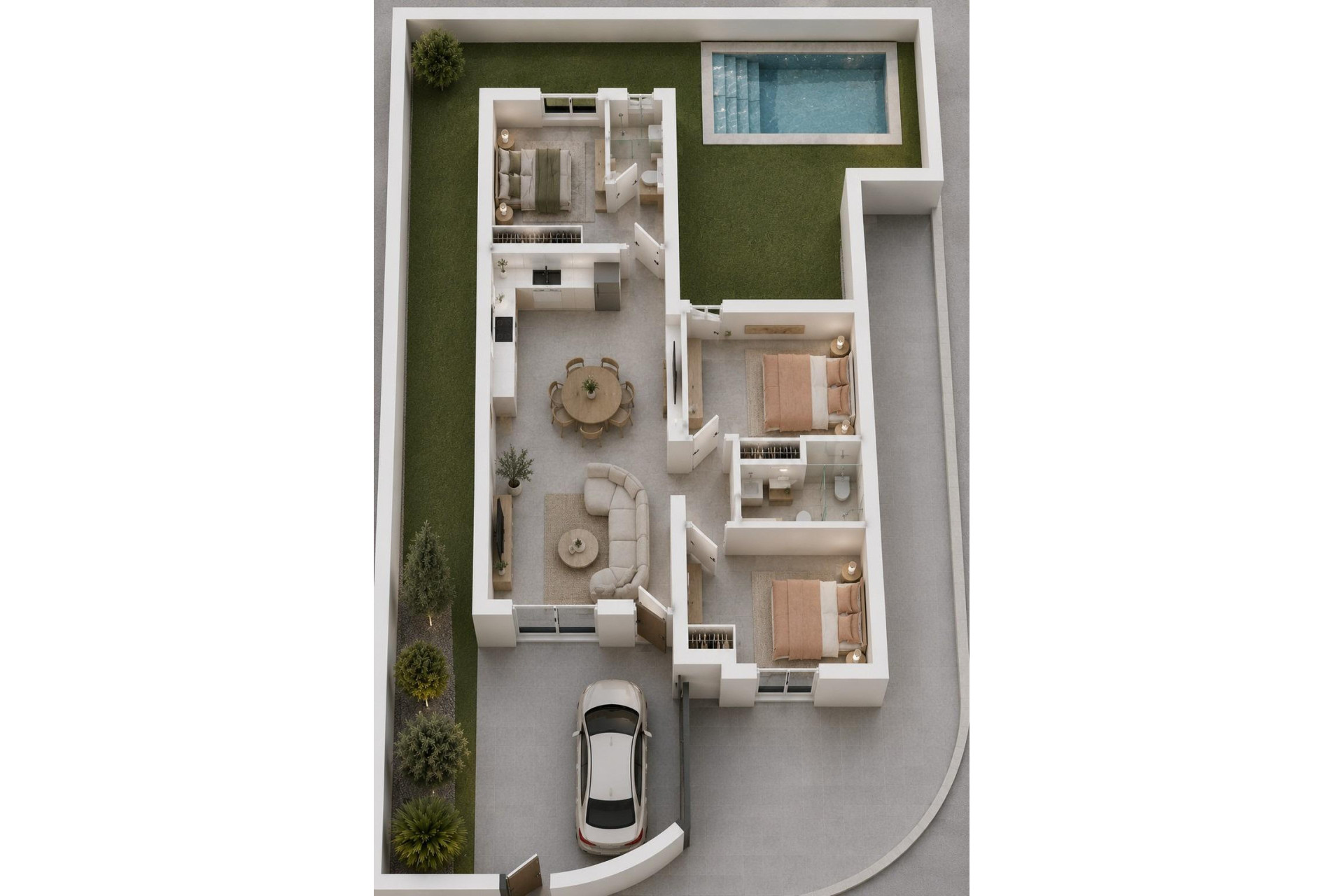 Nouvelle construction - Maison mitoyenne -
Mazarron - Country Club