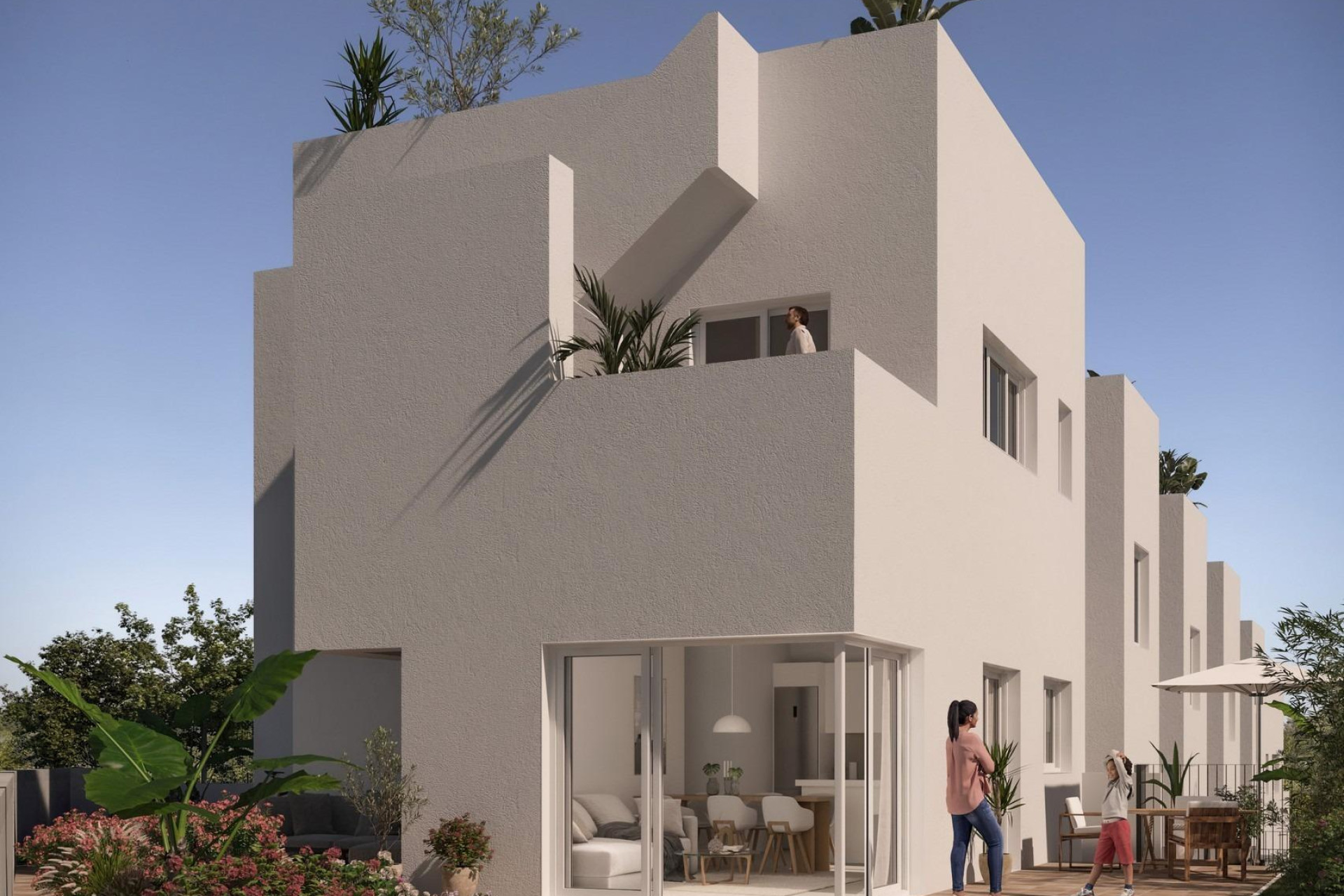 Nouvelle construction - Maison mitoyenne -
Monforte del Cid - Alenda Golf