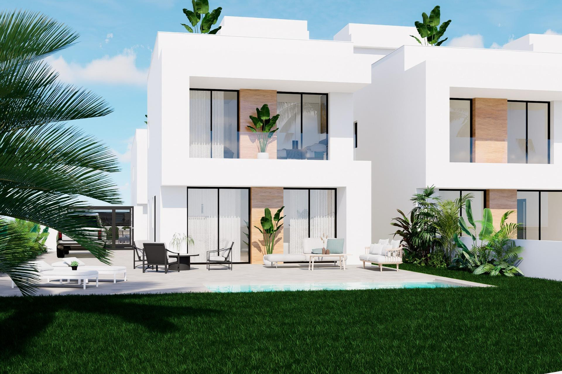 Nouvelle construction - Maison mitoyenne -
Orihuela Costa - La Zenia