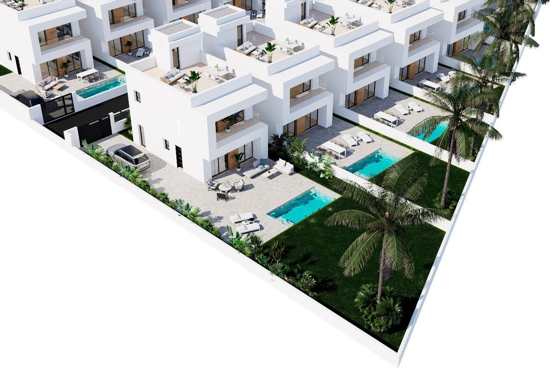 Nouvelle construction - Maison mitoyenne -
Orihuela Costa - La Zenia
