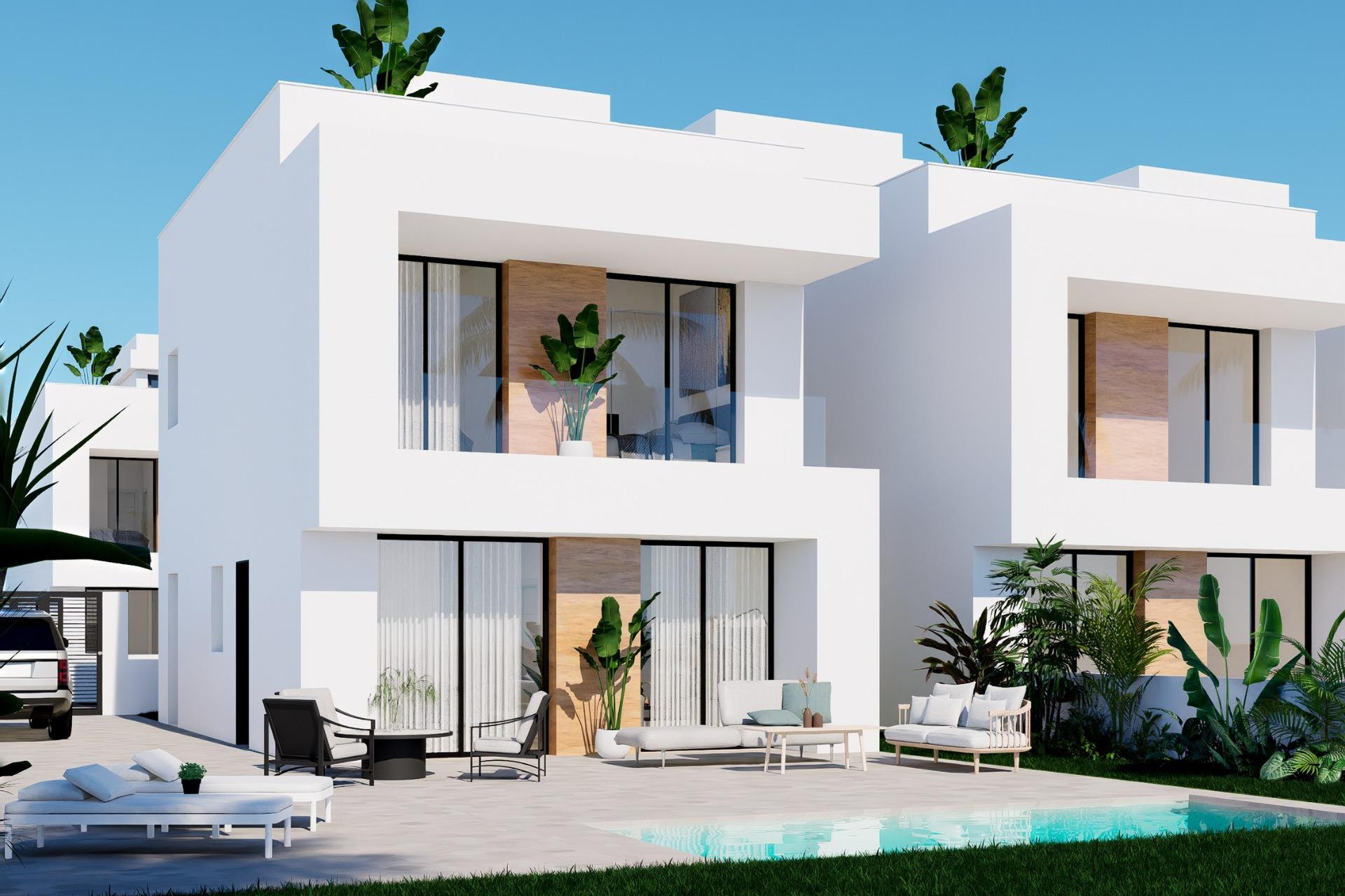 Nouvelle construction - Maison mitoyenne -
Orihuela Costa - La Zenia