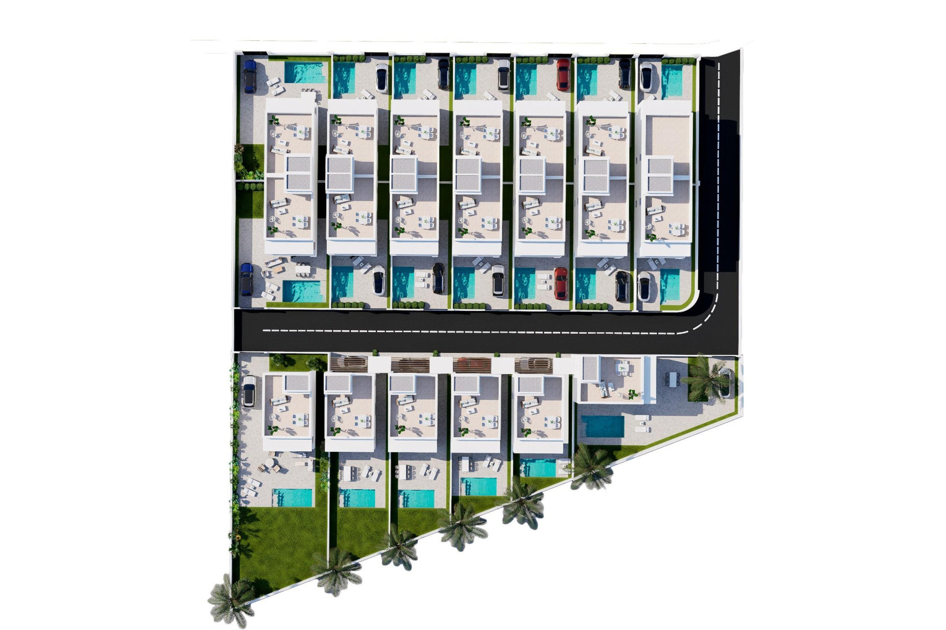 Nouvelle construction - Maison mitoyenne -
Orihuela Costa - La Zenia