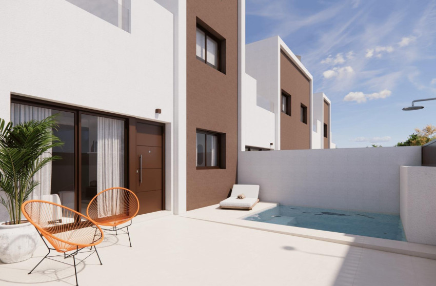 Nouvelle construction - Maison mitoyenne -
Pilar de la Horadada - Barrio los Segundas