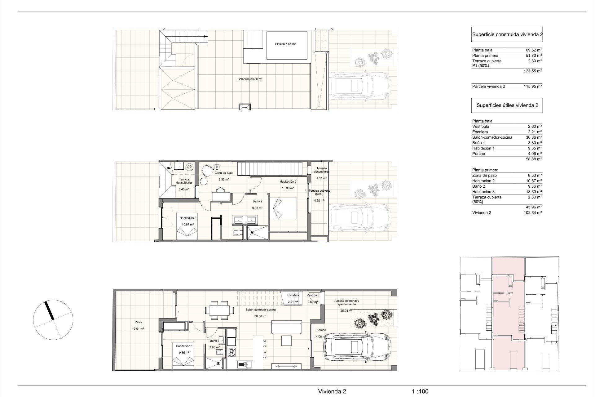 Nouvelle construction - Maison mitoyenne -
Pilar de la Horadada - La Torre De La Horadada