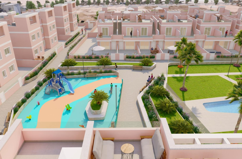 Nouvelle construction - Maison mitoyenne -
Pilar de la Horadada - Lo Monte