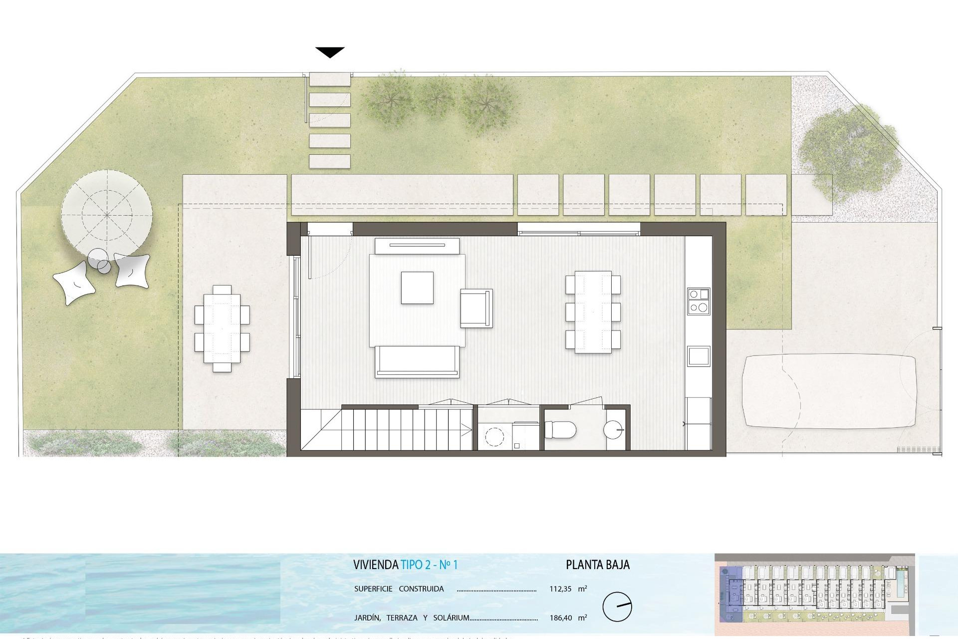 Nouvelle construction - Maison mitoyenne -
Pilar de la Horadada - pueblo