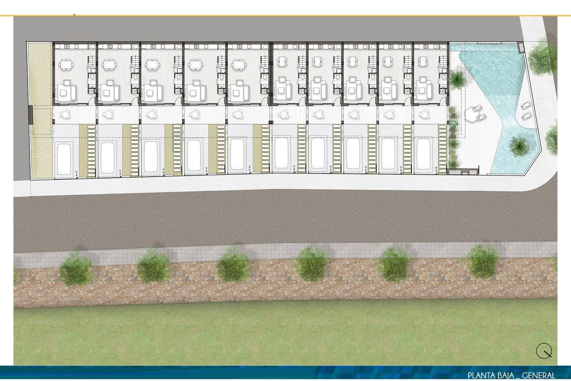 Nouvelle construction - Maison mitoyenne -
Pilar de la Horadada - pueblo