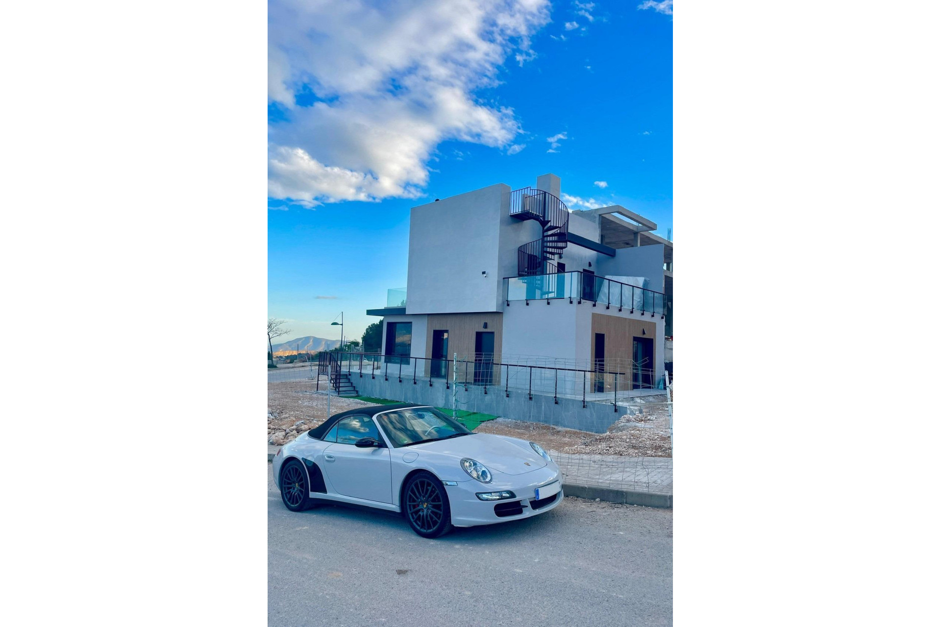 Nouvelle construction - Maison mitoyenne -
Polop - PAU1