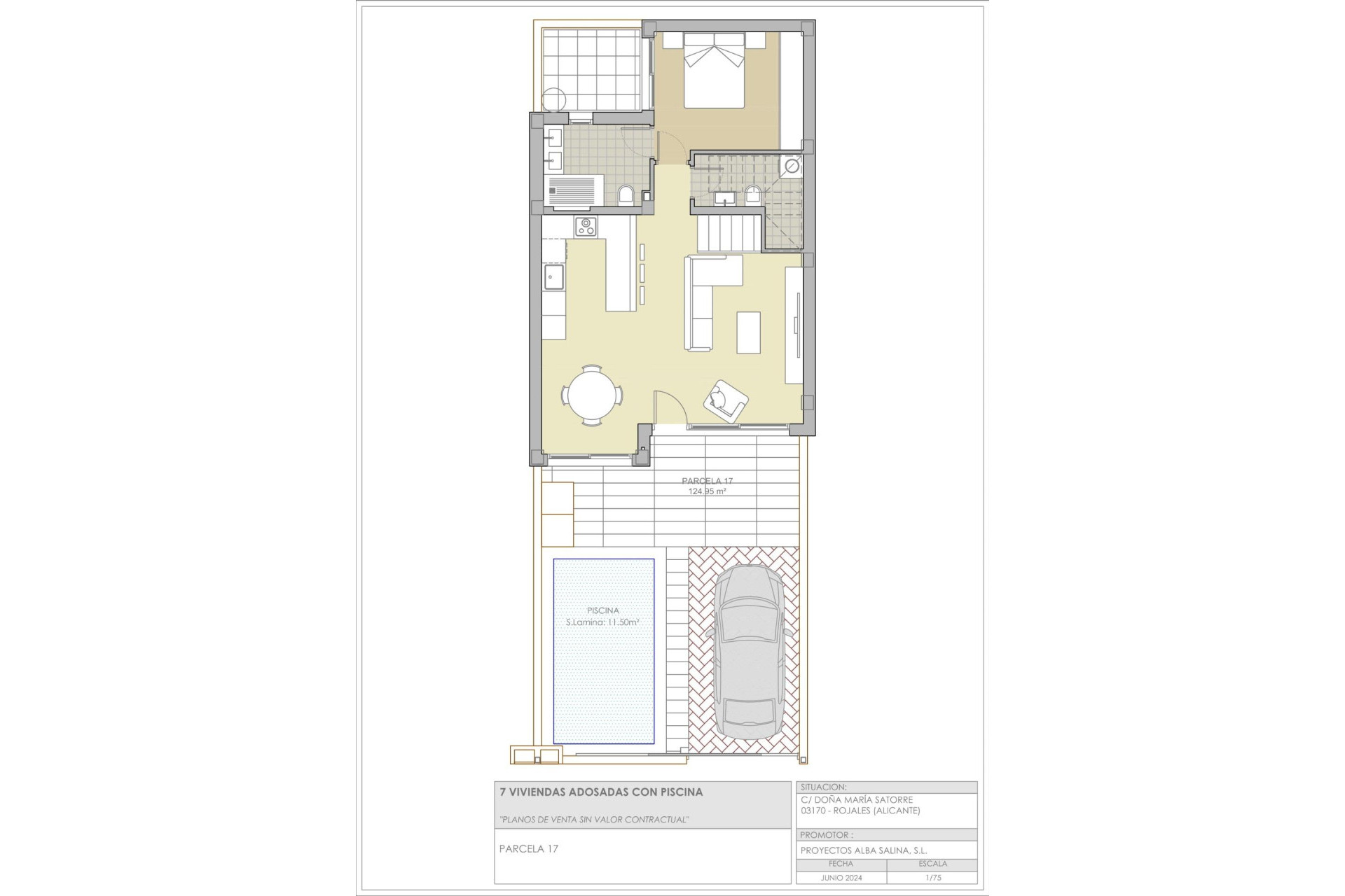 Nouvelle construction - Maison mitoyenne -
Rojales - Benimar