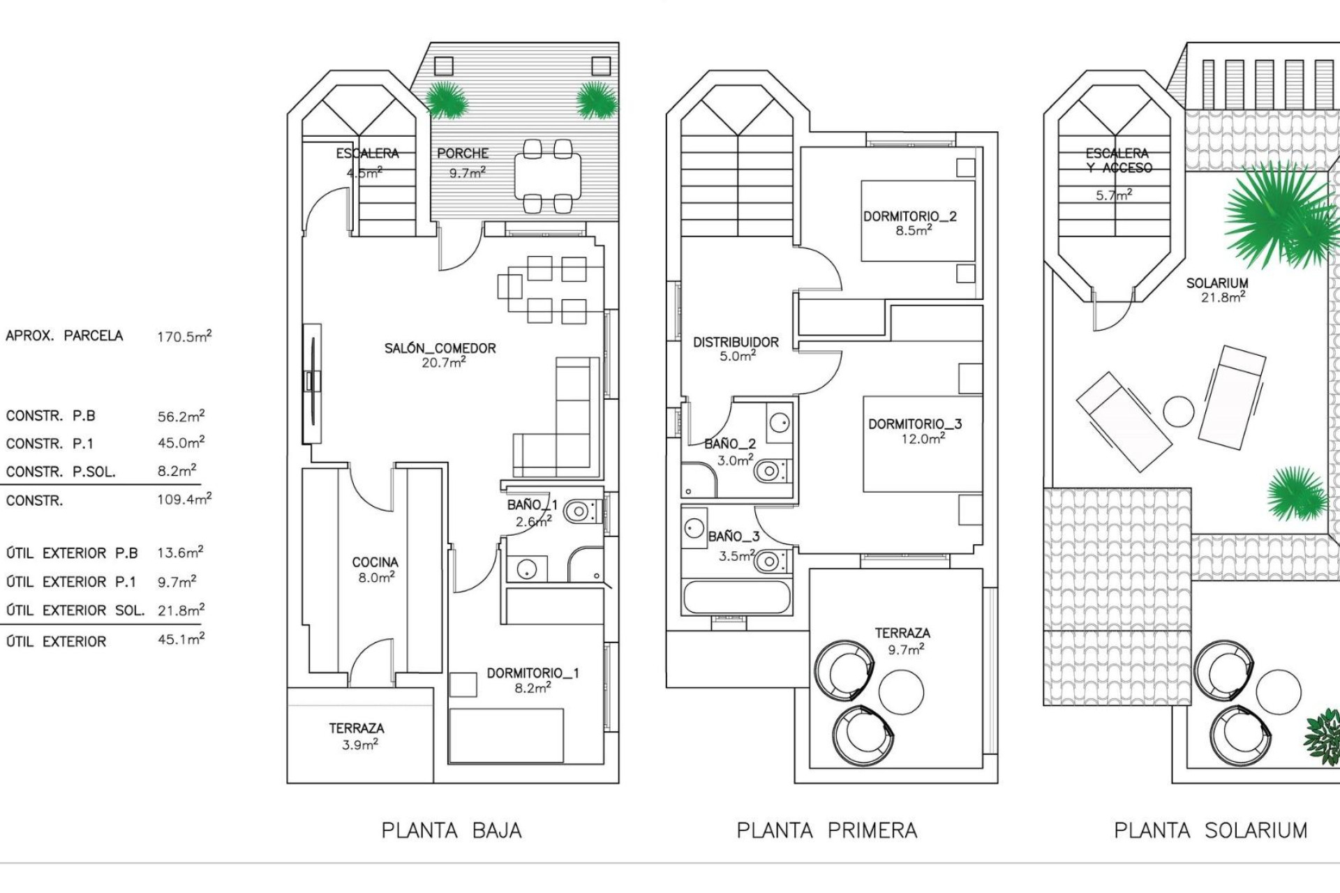 Nouvelle construction - Maison mitoyenne -
San Fulgencio - El Oasis