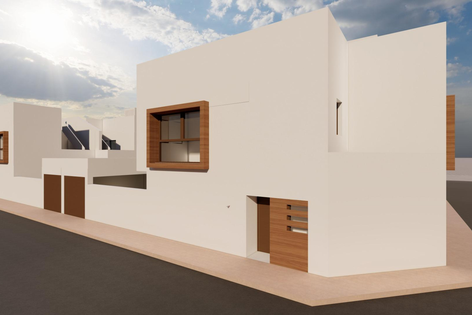 Nouvelle construction - Maison mitoyenne -
San Javier - pueblo