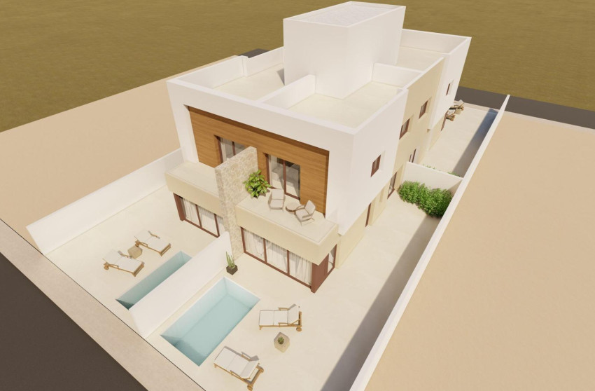 Nouvelle construction - Maison mitoyenne -
San Javier - pueblo