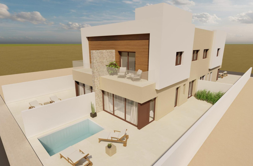 Nouvelle construction - Maison mitoyenne -
San Javier - pueblo