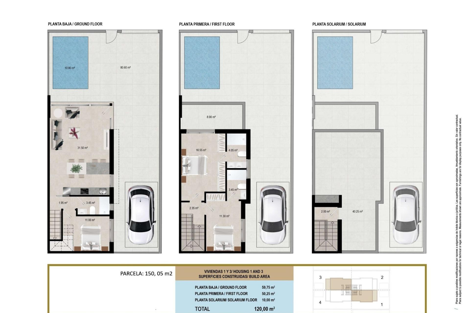 Nouvelle construction - Maison mitoyenne -
San Javier - pueblo