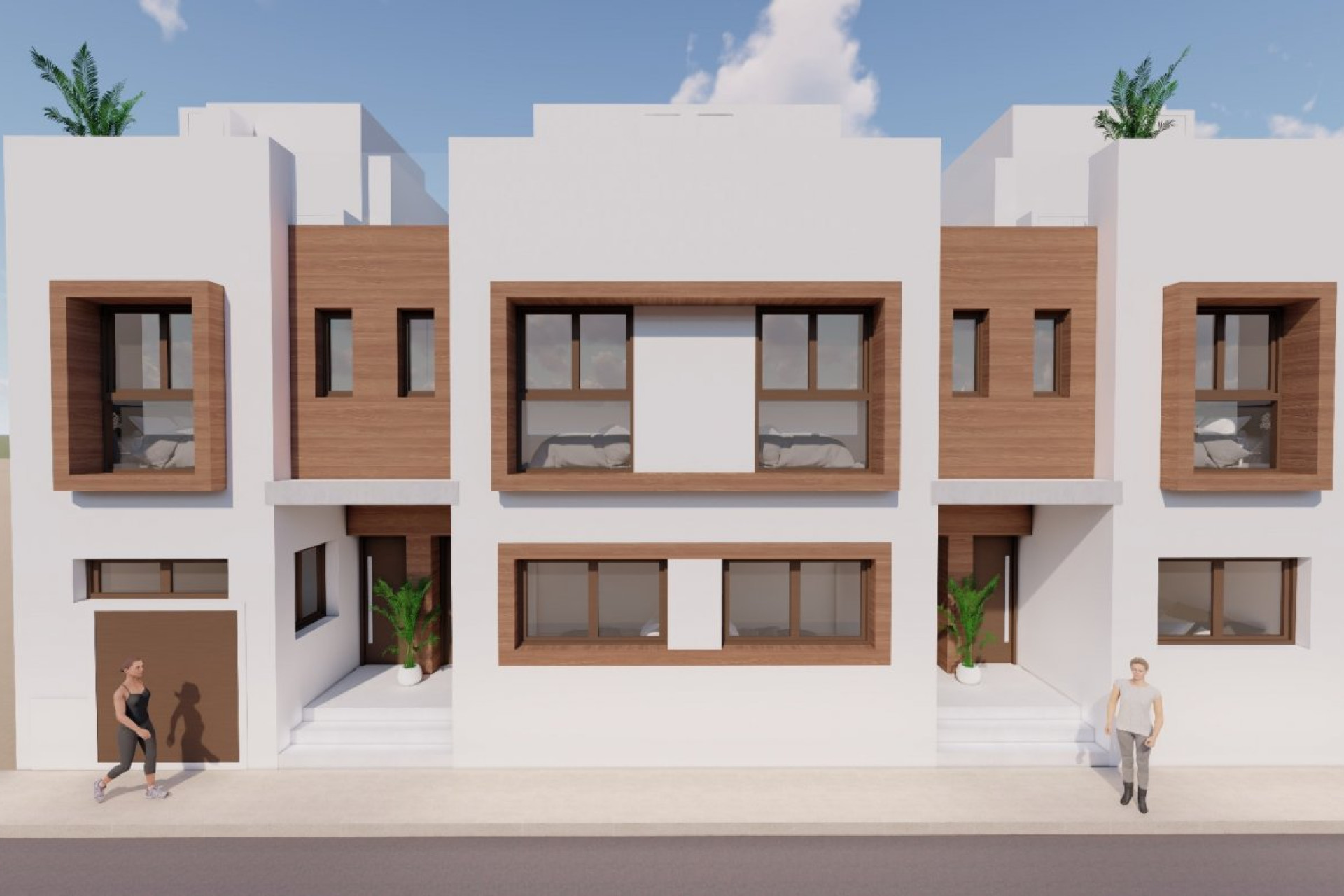 Nouvelle construction - Maison mitoyenne -
San Javier - pueblo