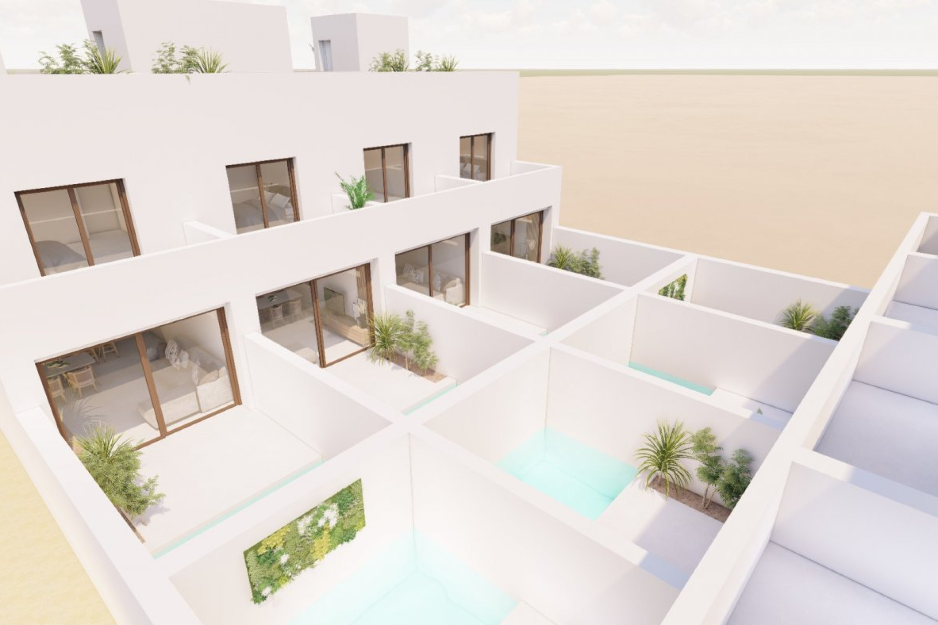 Nouvelle construction - Maison mitoyenne -
San Javier - pueblo