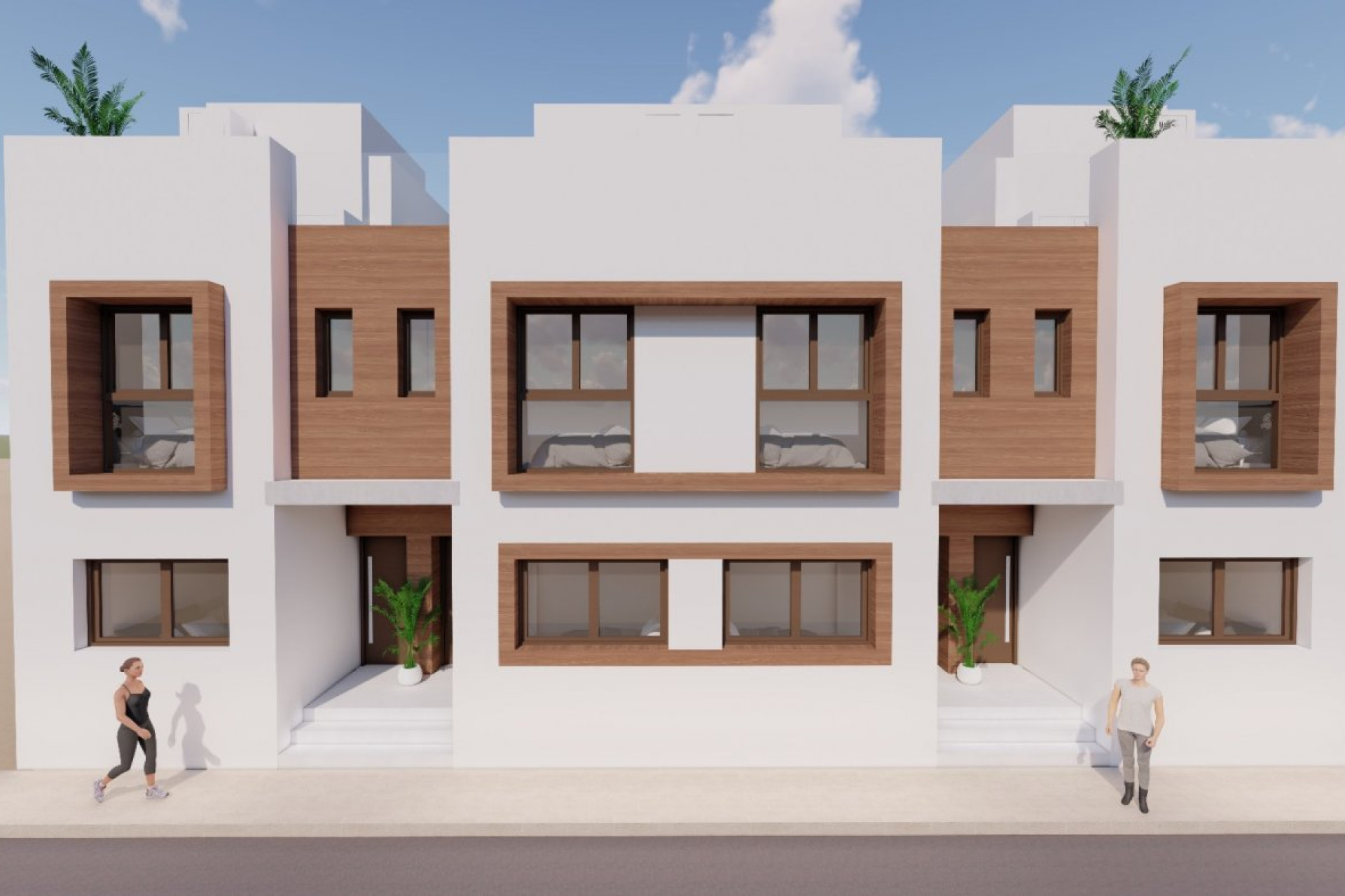 Nouvelle construction - Maison mitoyenne -
San Javier - pueblo