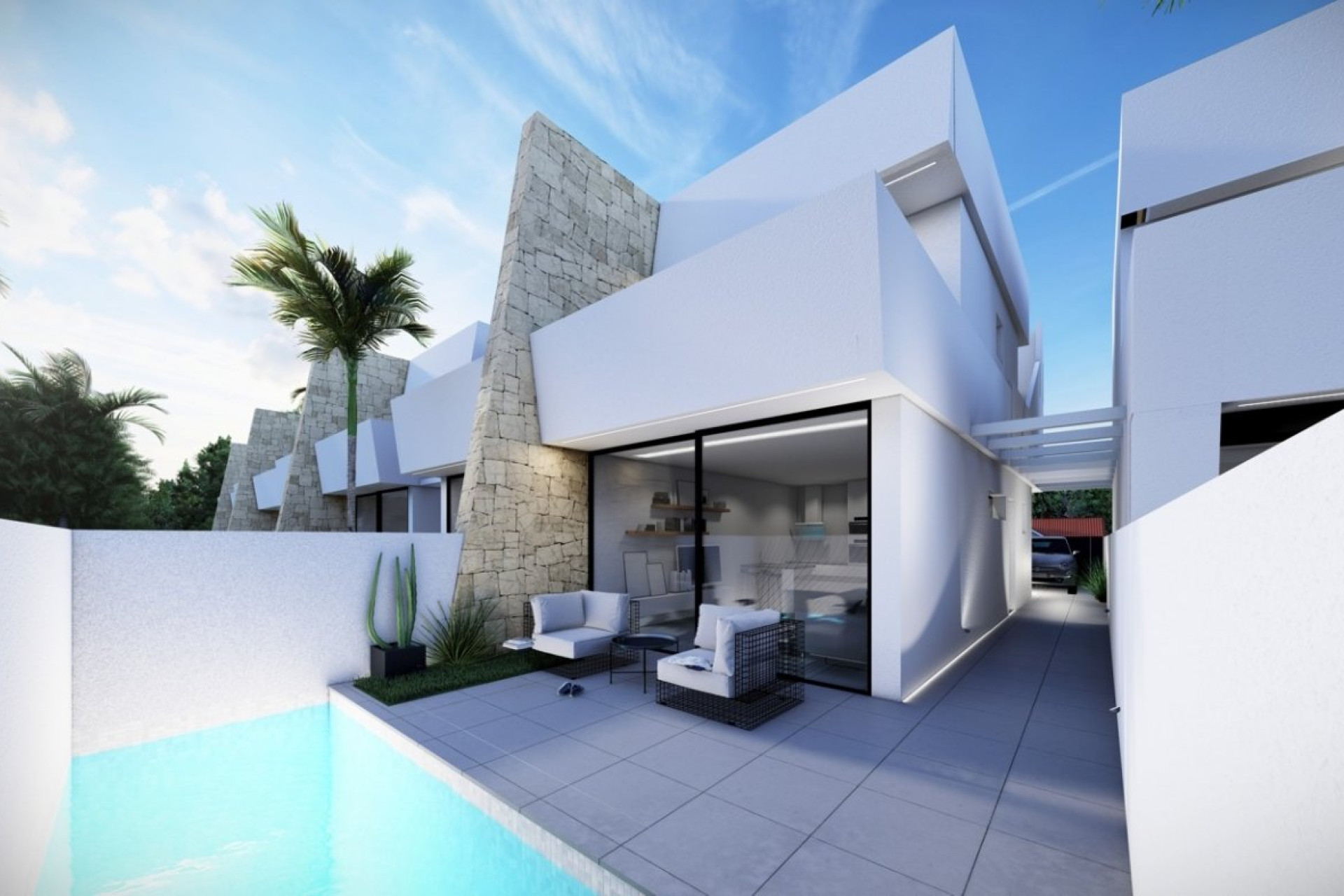 Nouvelle construction - Maison mitoyenne -
San Javier - San Blas