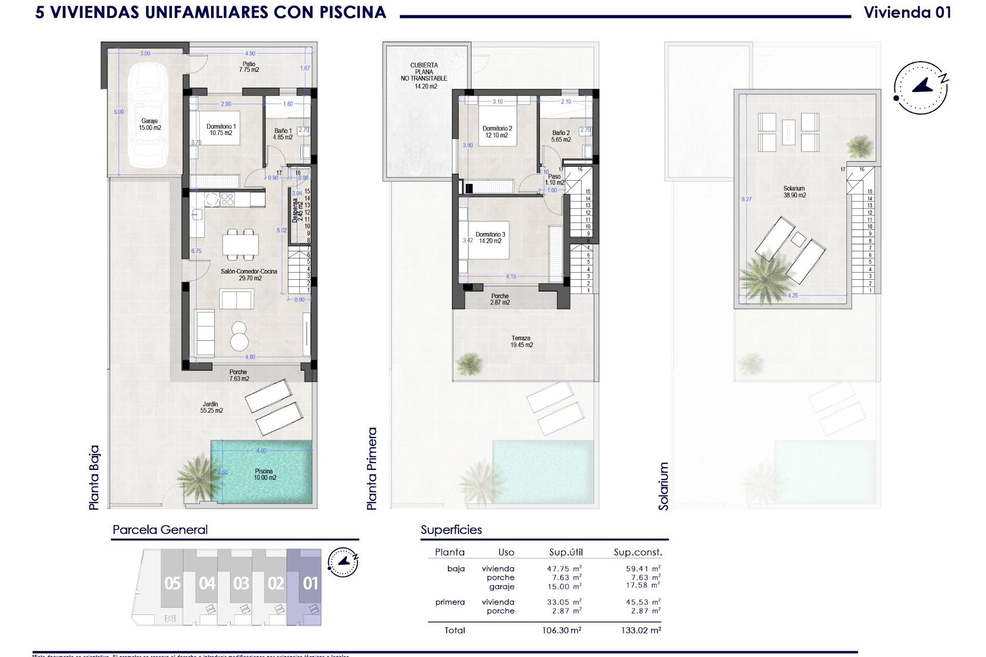Nouvelle construction - Maison mitoyenne -
San Pedro del Pinatar - Polideportivo