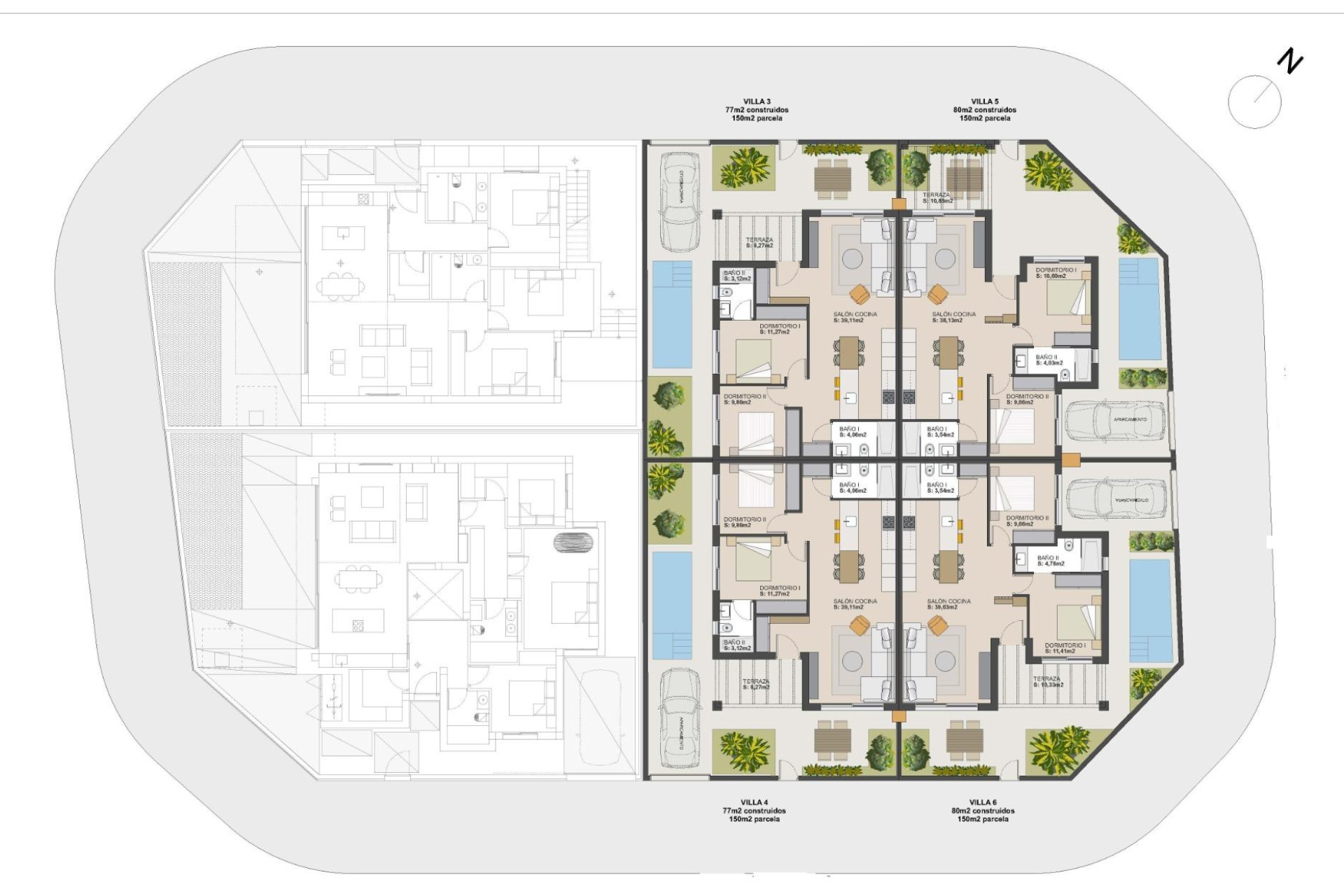 Nouvelle construction - Maison mitoyenne -
Torre Pacheco - El Alba