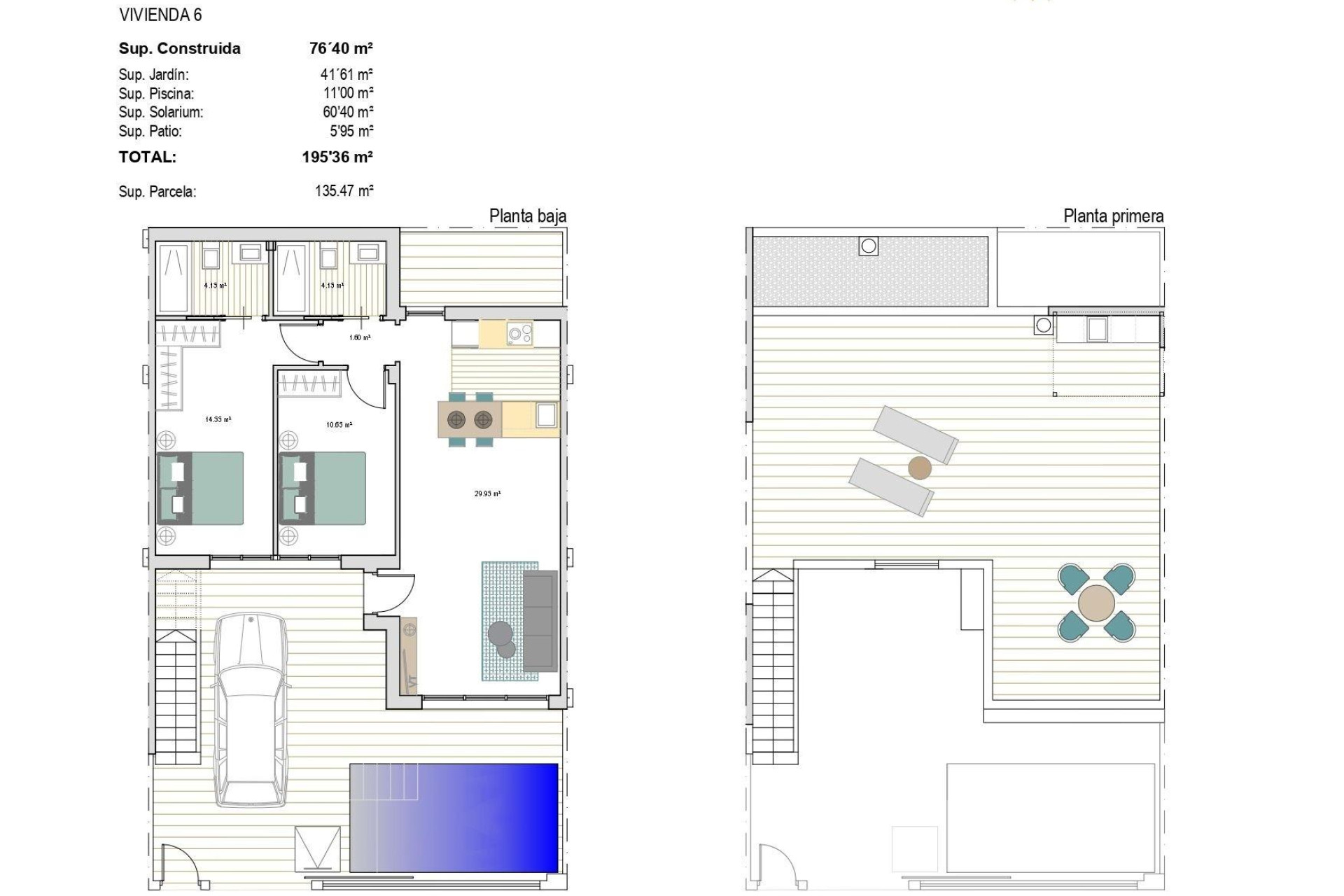 Nouvelle construction - Maison mitoyenne -
Torre Pacheco - El Alba