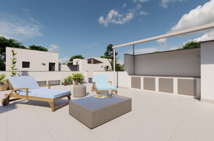 Nouvelle construction - Maison mitoyenne -
Torre Pacheco - Roldán