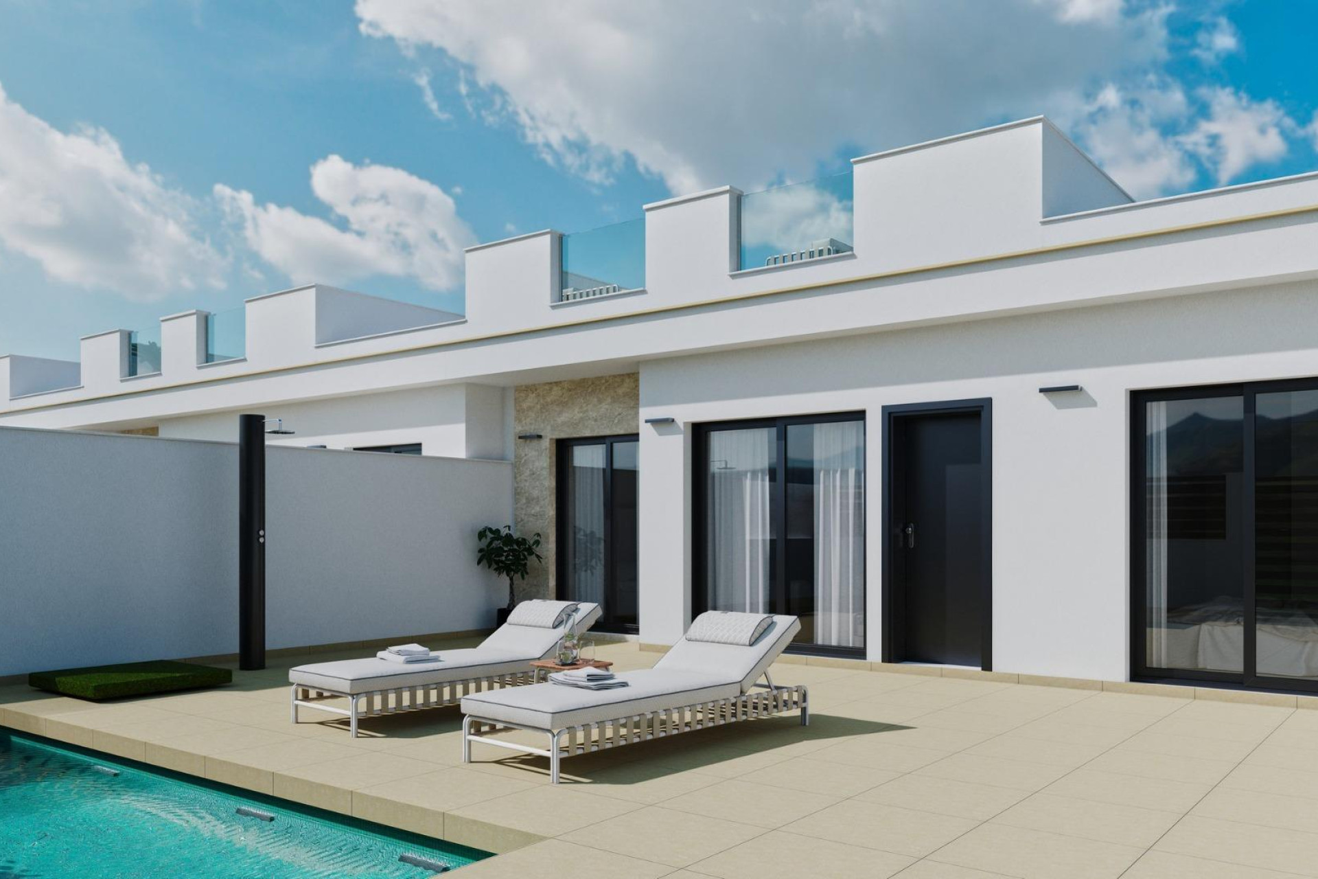 Nouvelle construction - Maison mitoyenne -
Torre Pacheco - Roldán