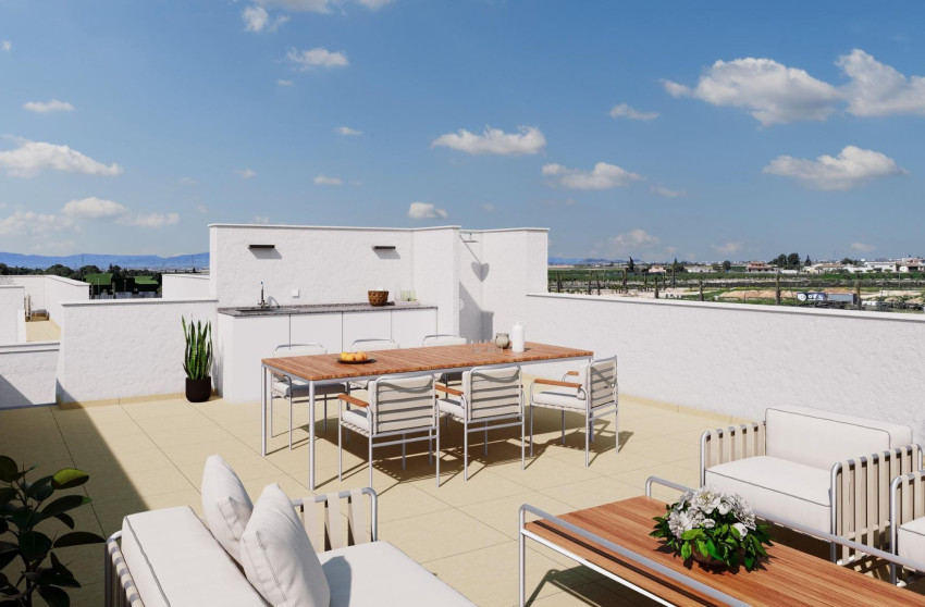 Nouvelle construction - Maison mitoyenne -
Torre Pacheco - Roldán