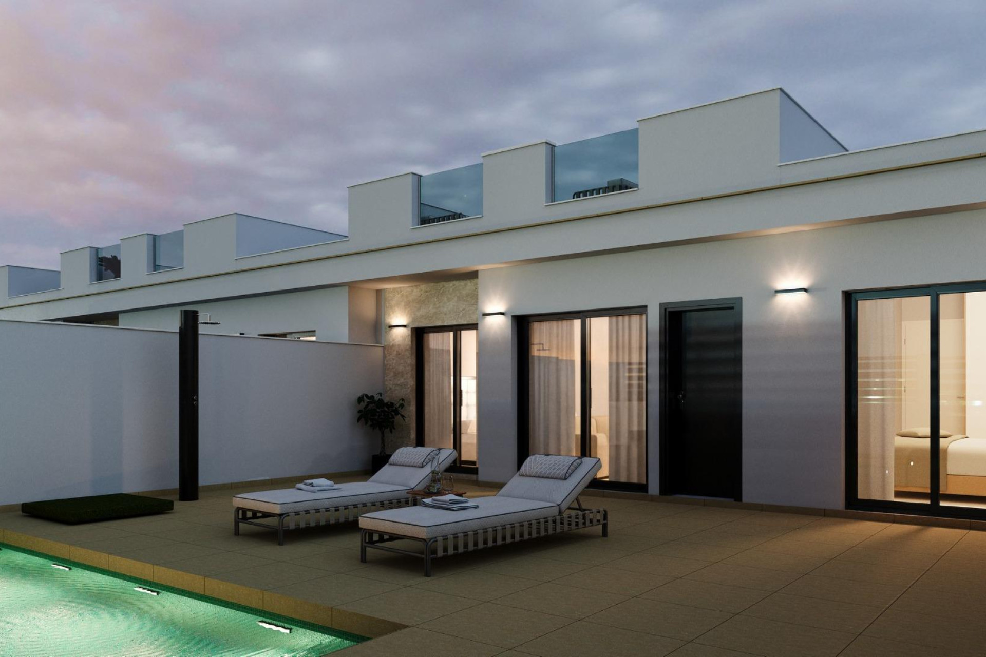 Nouvelle construction - Maison mitoyenne -
Torre Pacheco - Roldán