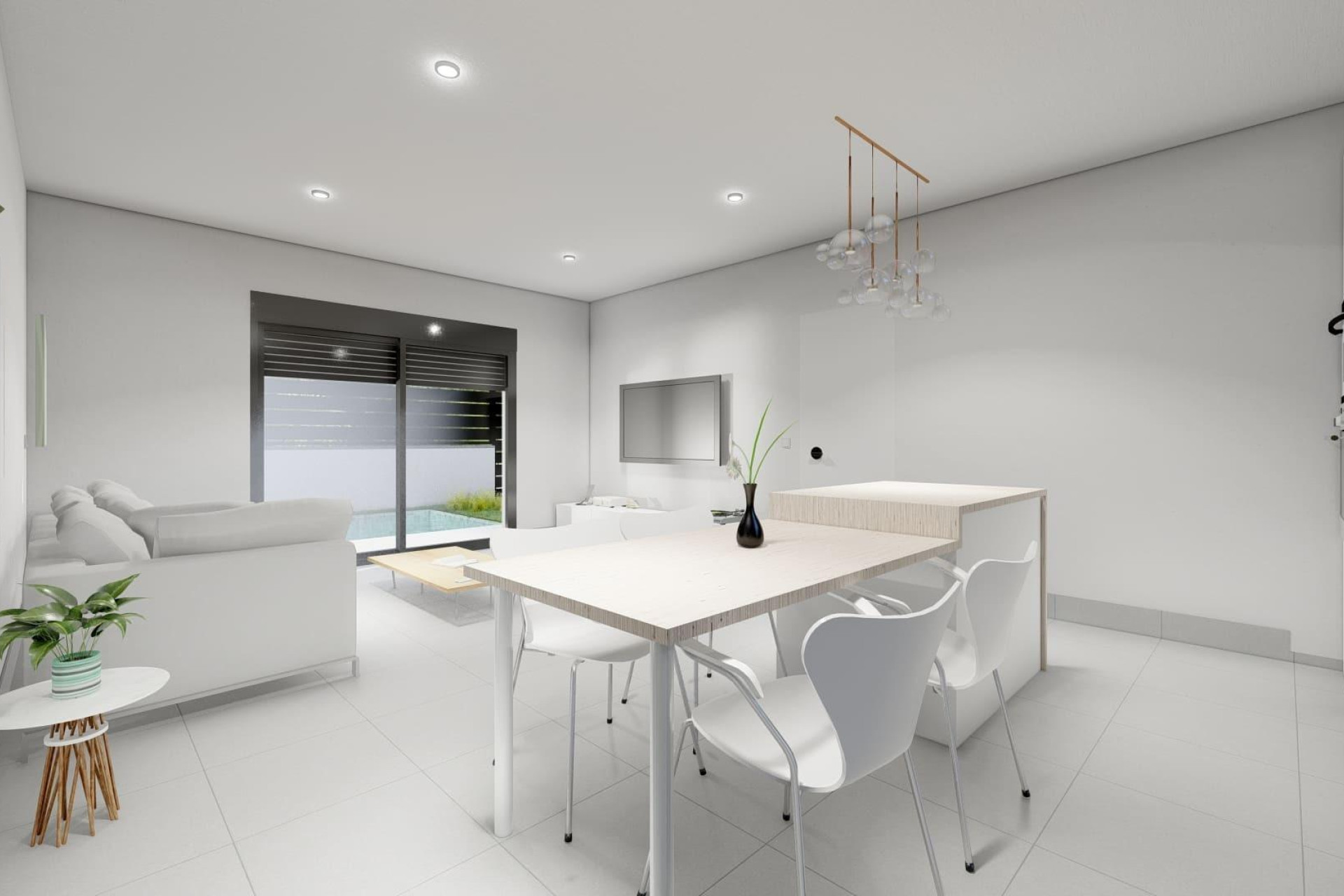 Nouvelle construction - Maison mitoyenne -
Torre Pacheco - Roldán