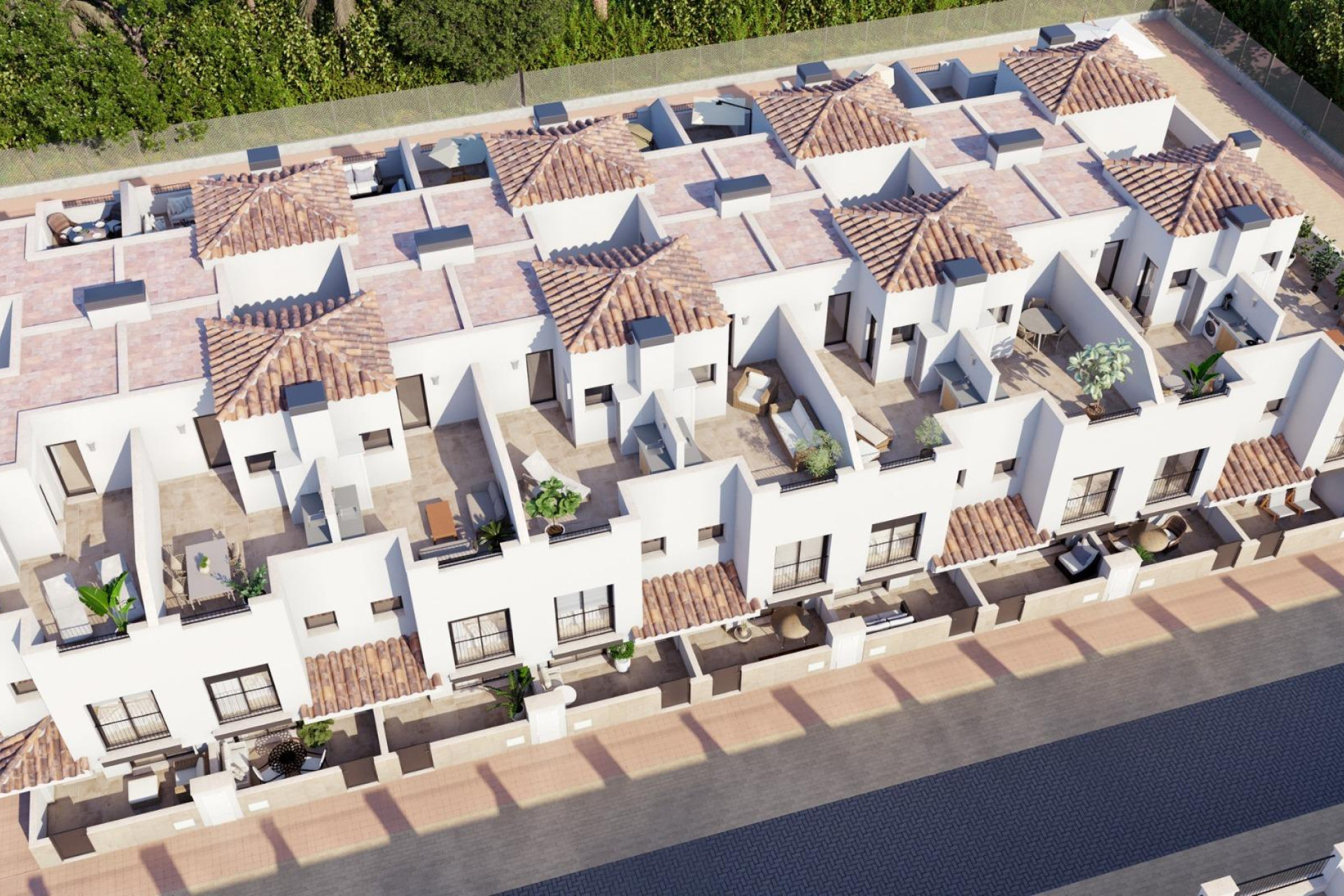 Nouvelle construction - Maison mitoyenne -
Torre Pacheco - Santa Rosalia pueblo