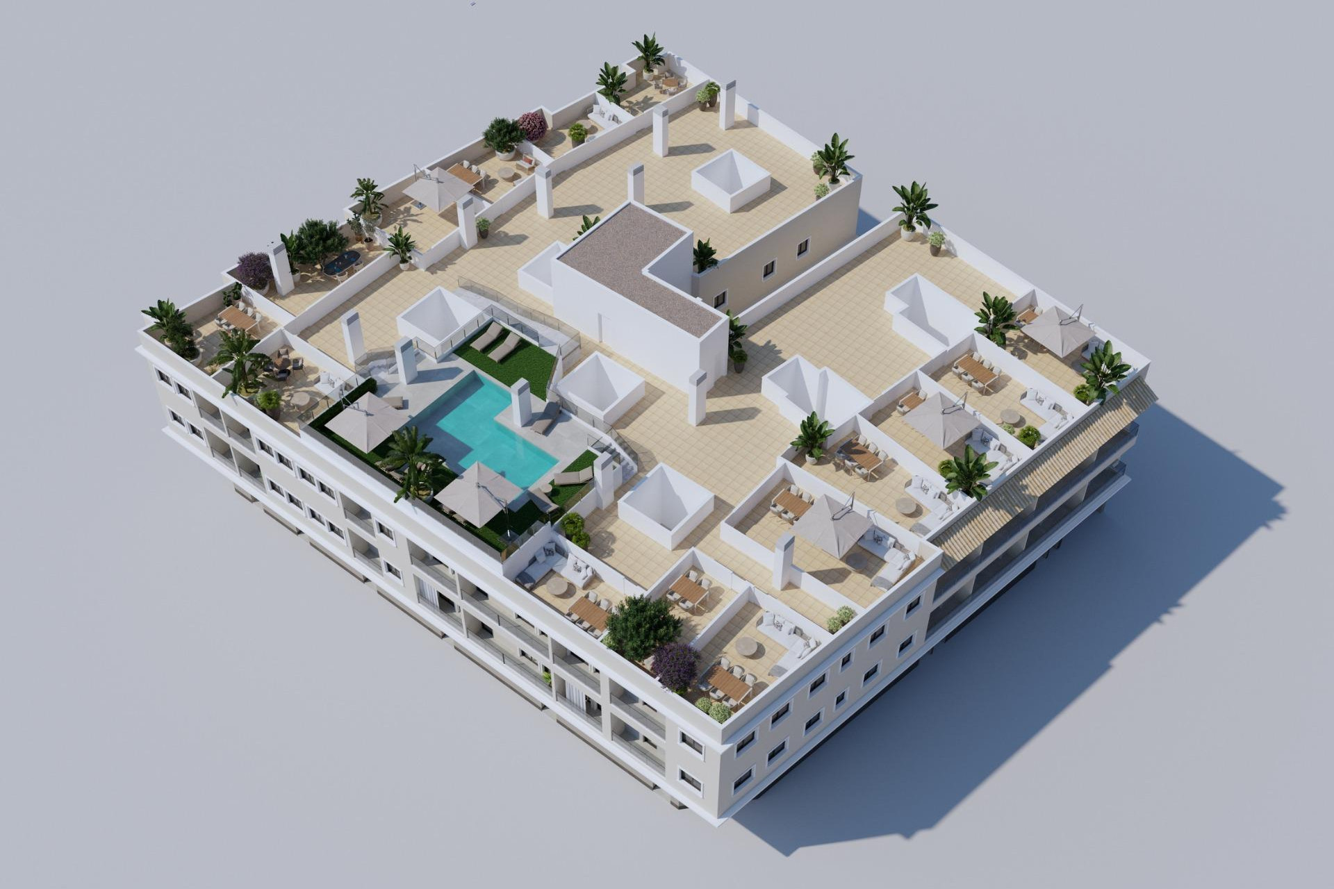 Nouvelle construction - Penthouse -
Algorfa