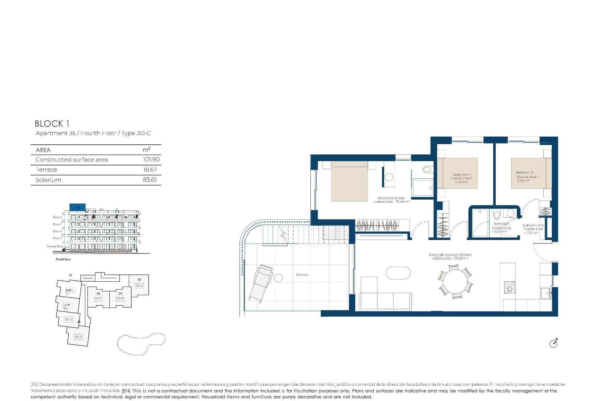 Nouvelle construction - Penthouse -
Banos y Mendigo - El Valle Golf