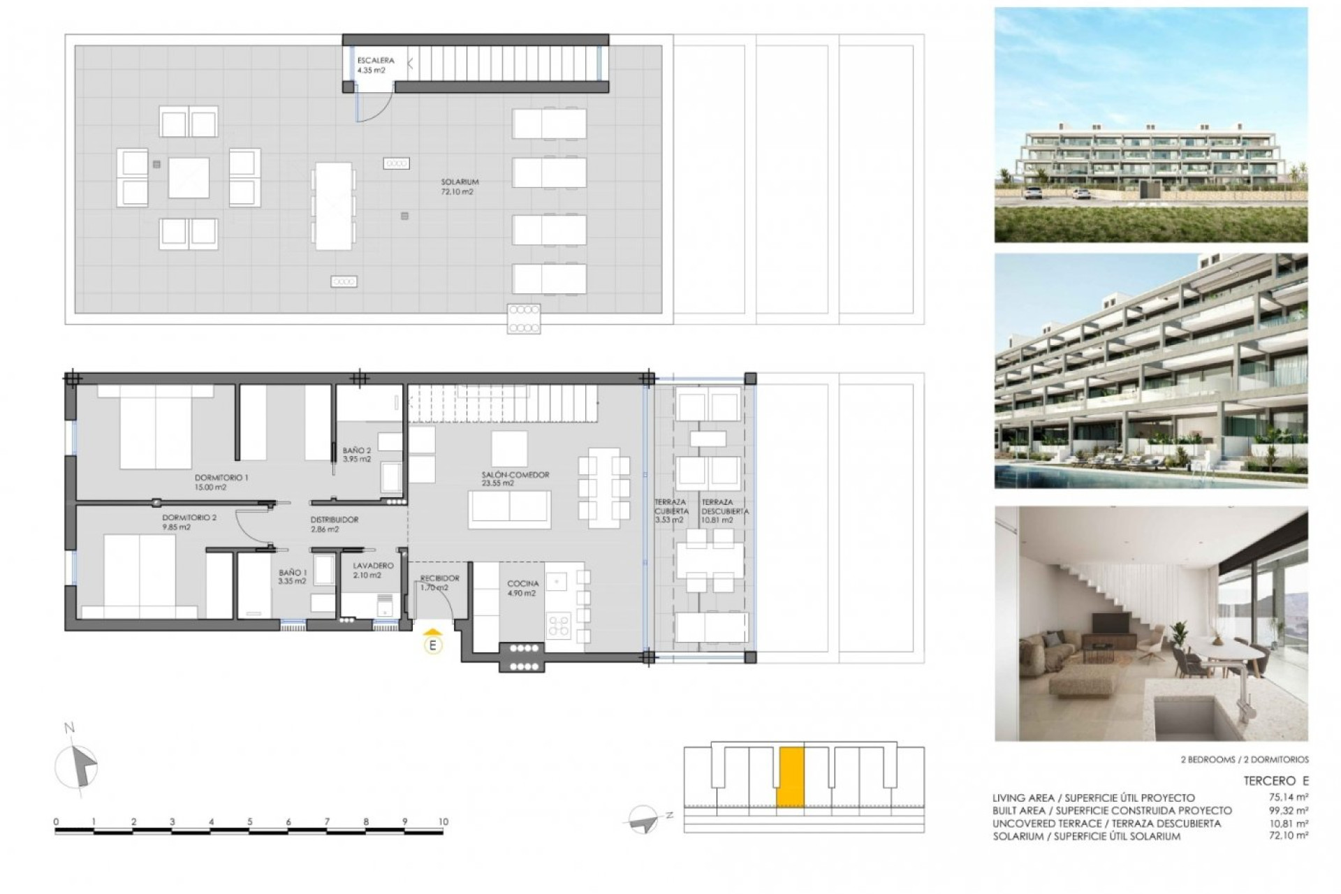 Nouvelle construction - Penthouse -
Cartagena - Mar De Cristal