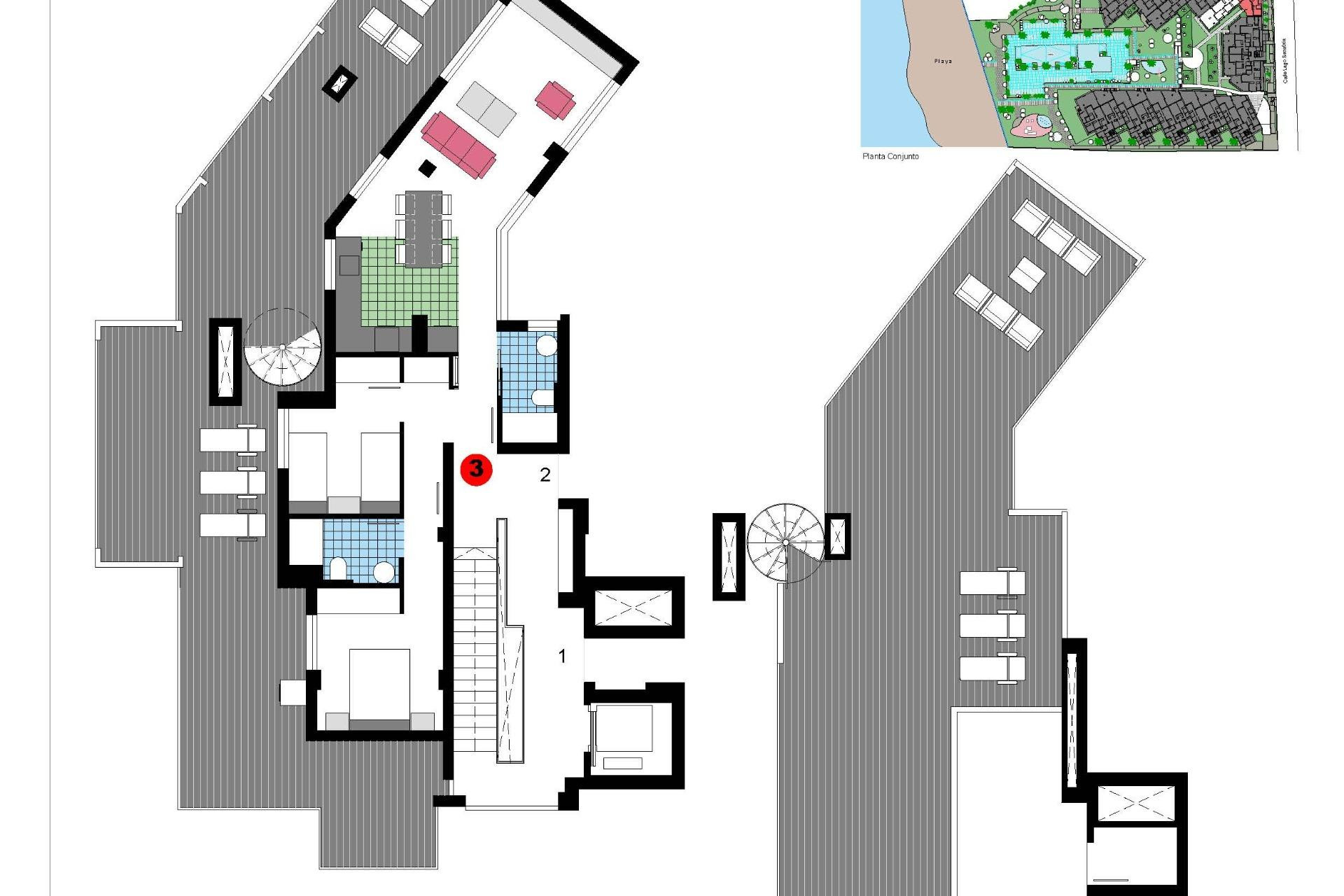 Nouvelle construction - Penthouse -
Denia - L´Estanyó (Marinas)